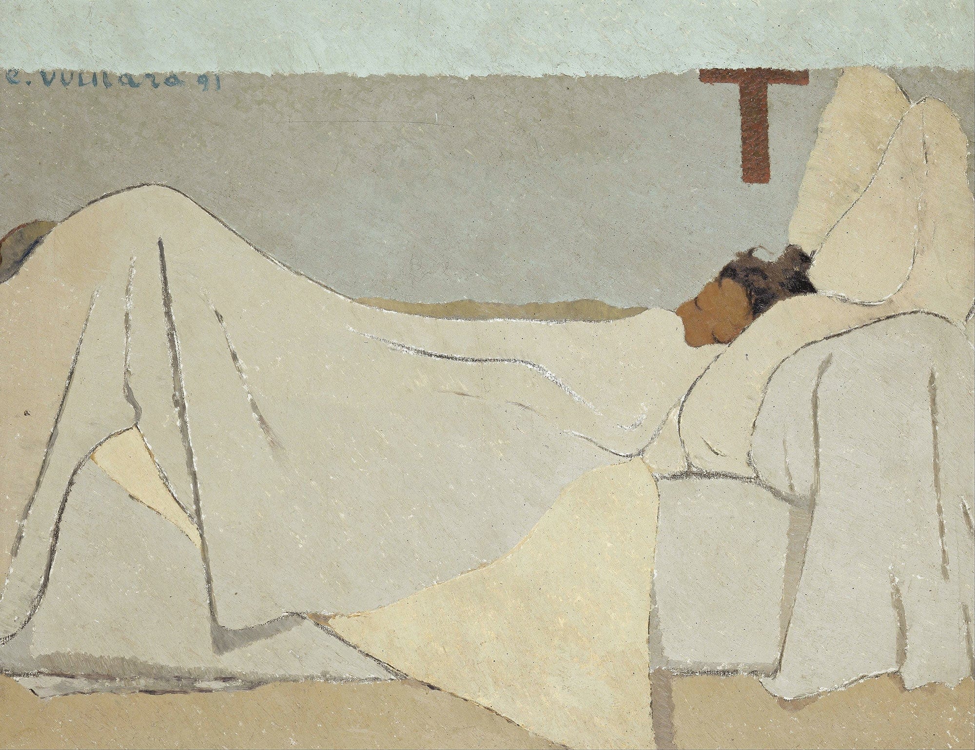 Au Lit In Bed by Edouard Vuillard - Image 2