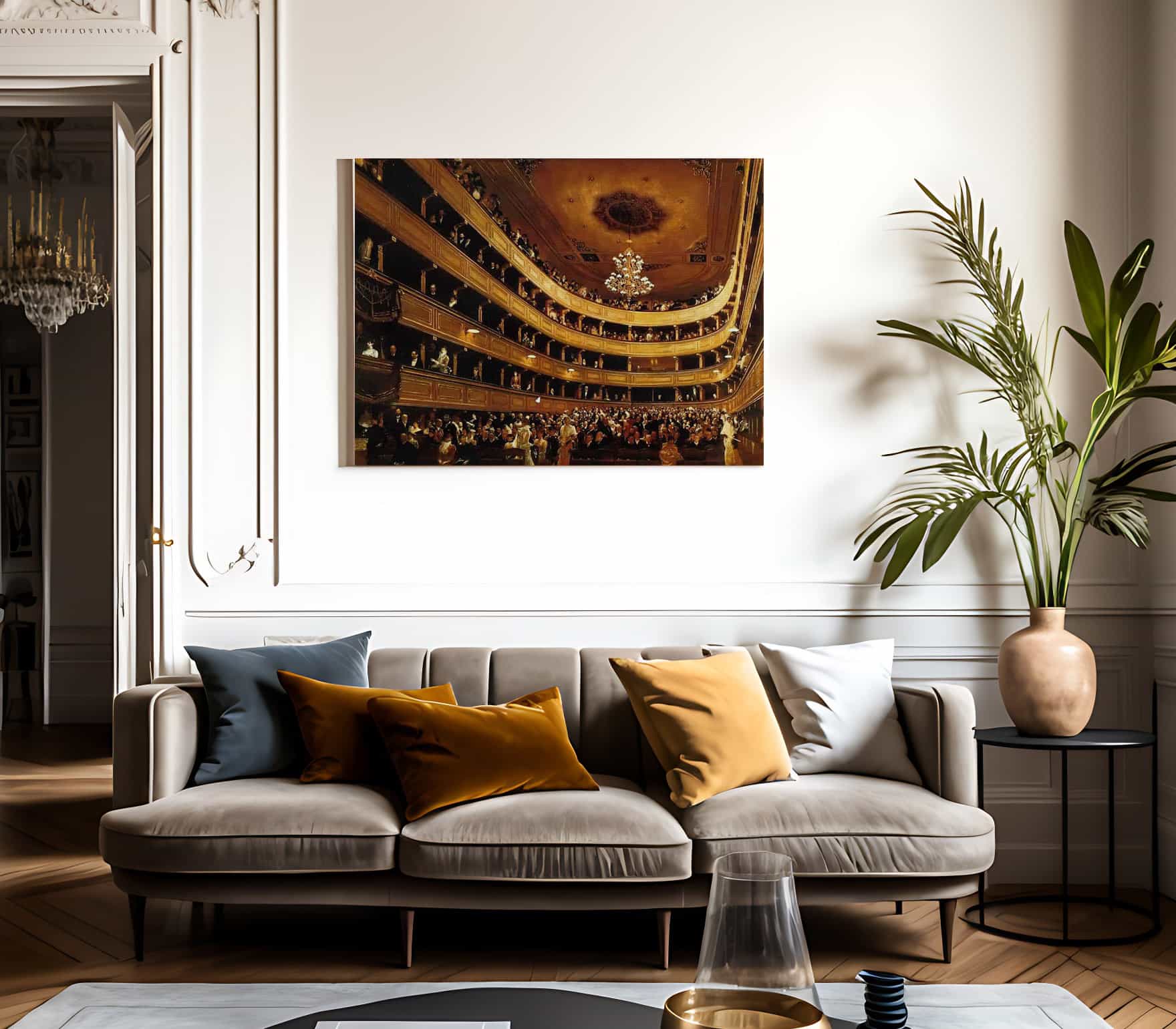 Auditorium Of The Old Burgtheater By Klimt - Image 3
