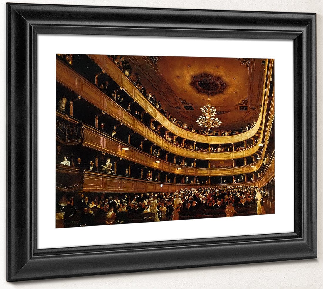 Auditorium Of The Old Burgtheater By Klimt - Image 4