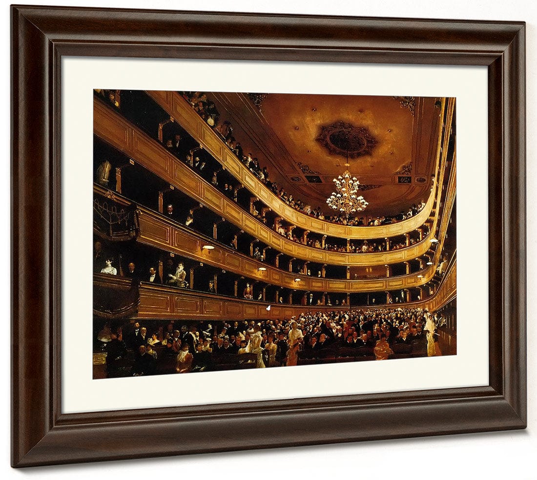Auditorium Of The Old Burgtheater By Klimt - Image 5