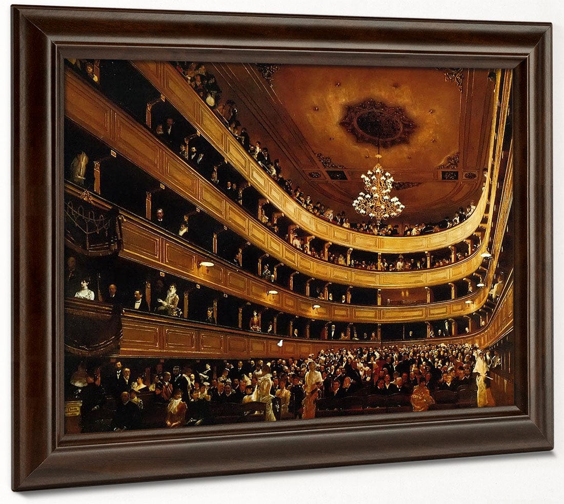 Auditorium Of The Old Burgtheater By Klimt - Image 6