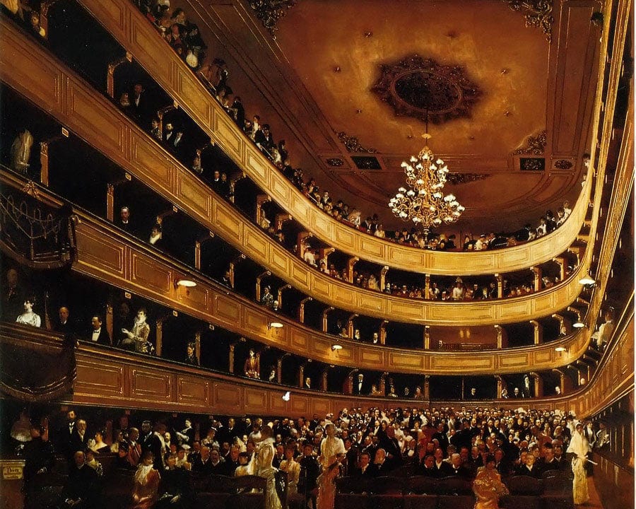 Auditorium Of The Old Burgtheater By Klimt - Image 7