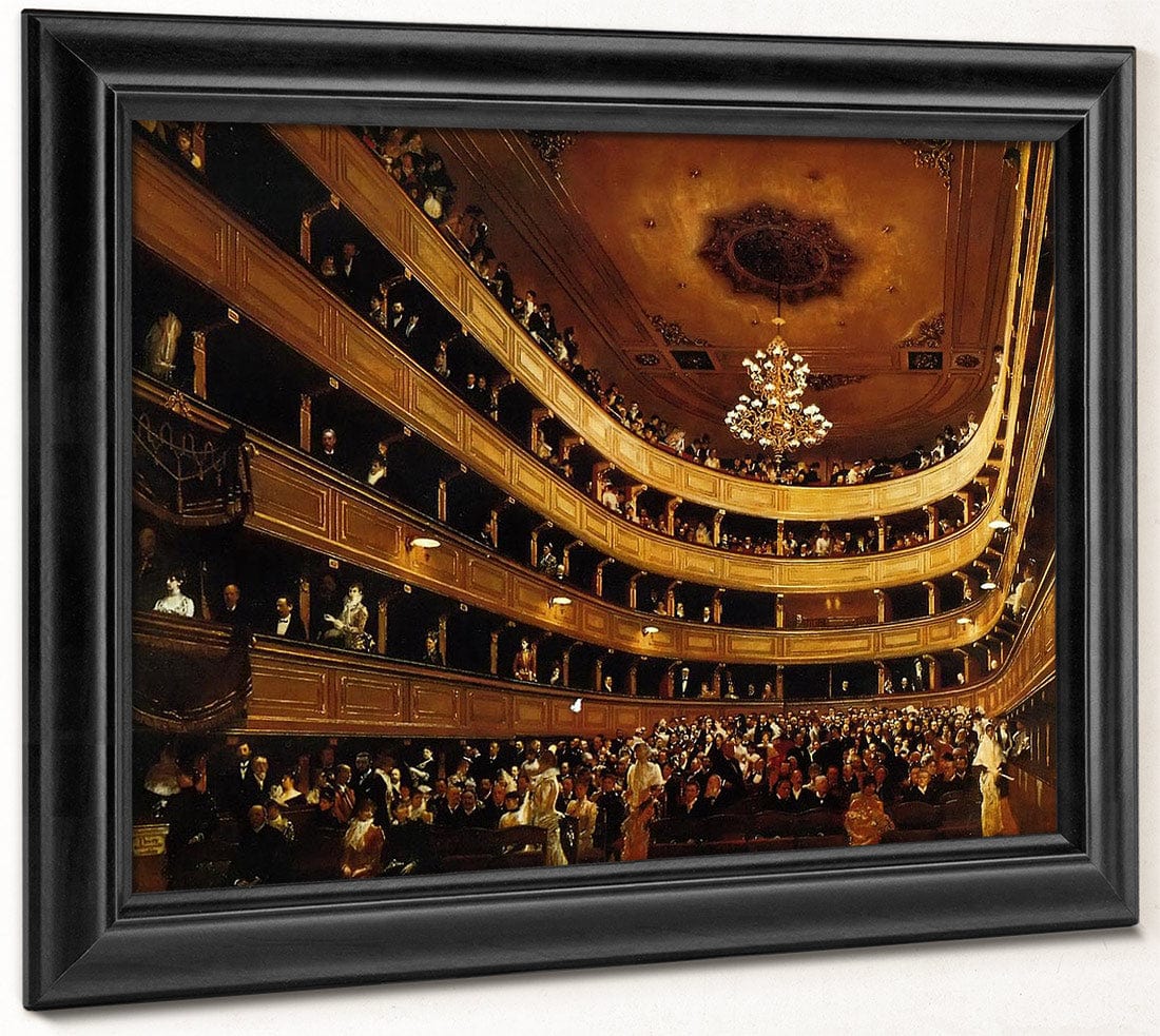 Auditorium Of The Old Burgtheater By Klimt - Image 8