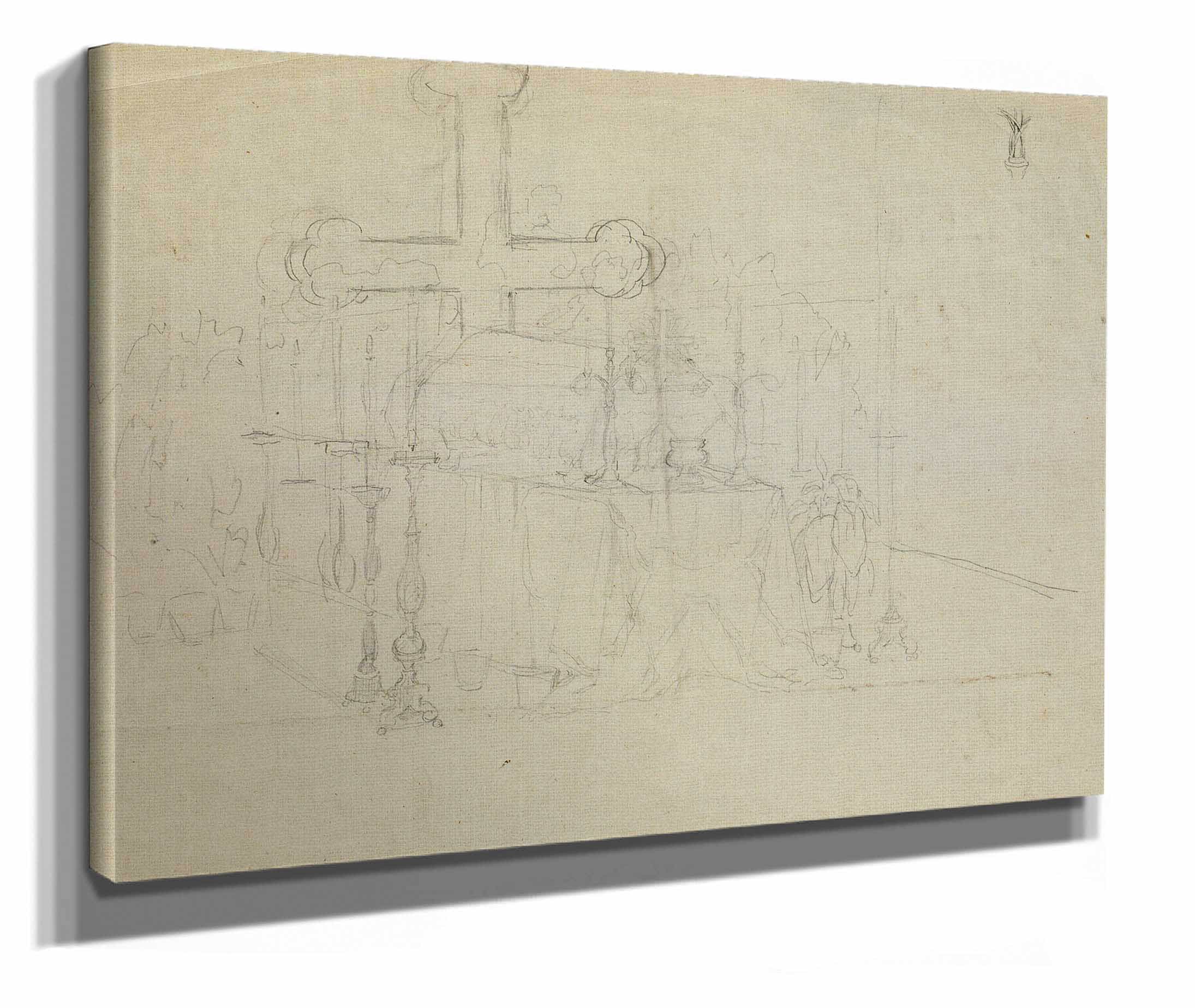 Aufbahrung Der Juliana Krafft Und Ihrer Tochter Ludovica by Johann Peter Krafft - Image 2