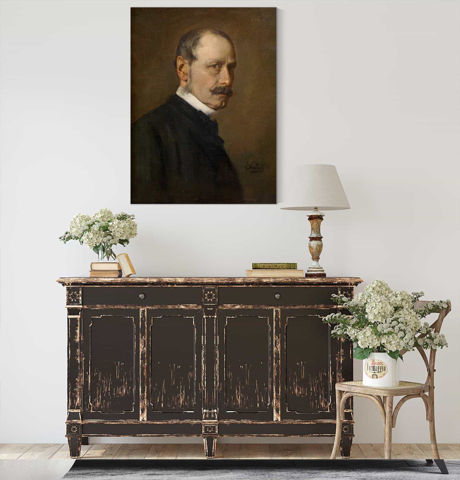 August Pettenkofen Maler by Franz Von Lenbach - Image 4