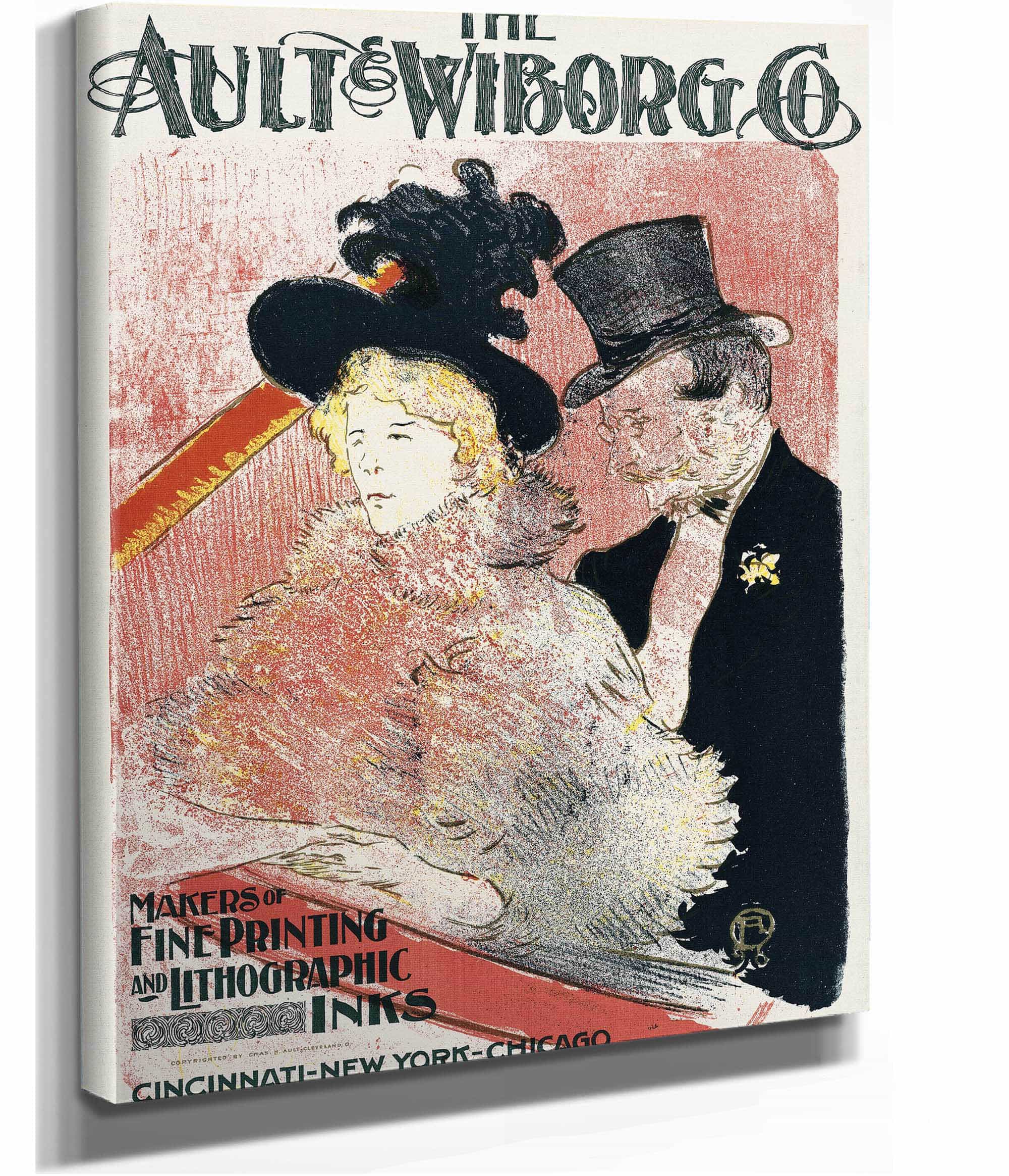 Ault And Wiborg Ad by Henri De Toulouse Lautrec - Image 2