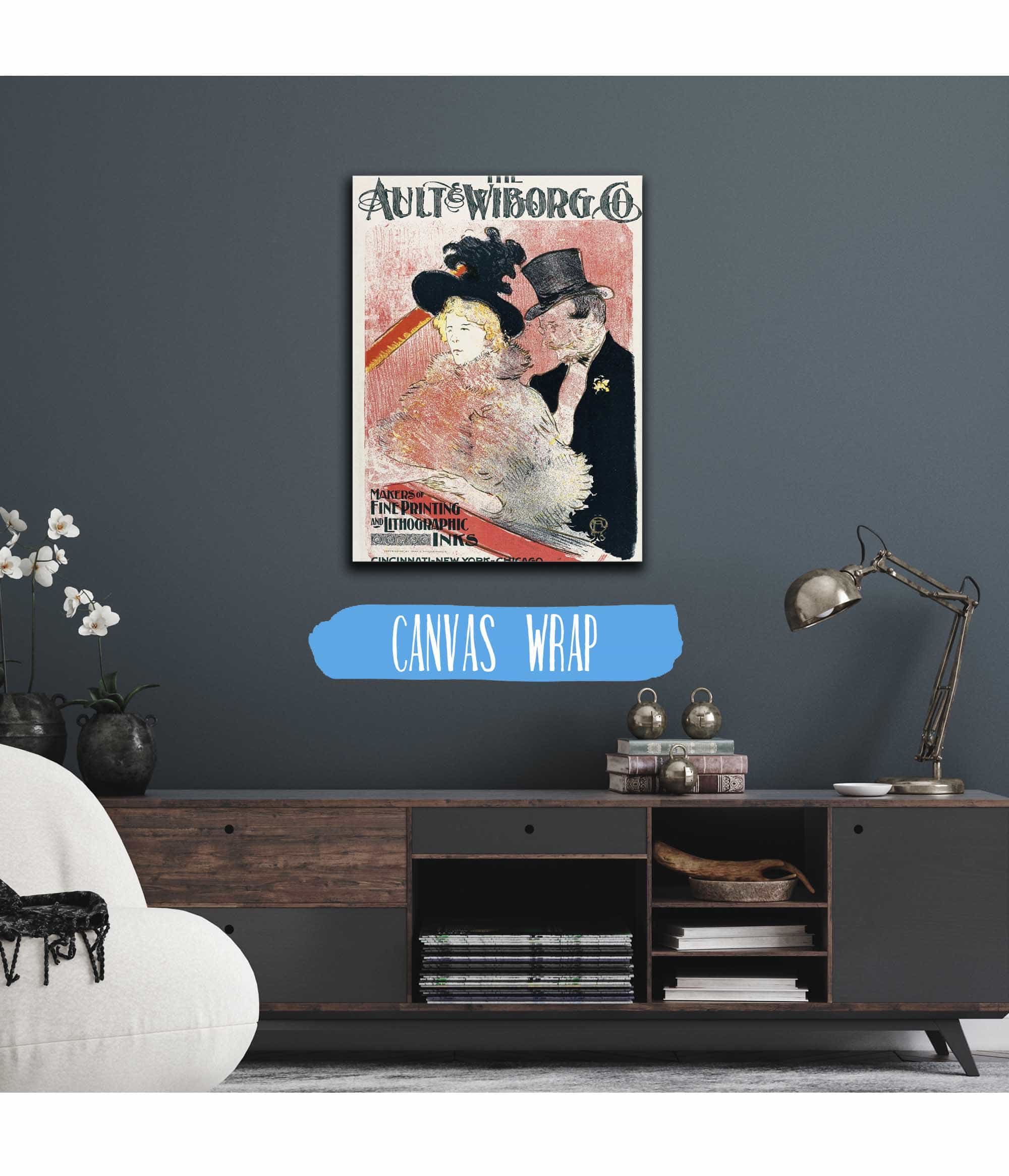 Ault And Wiborg Ad by Henri De Toulouse Lautrec - Image 3
