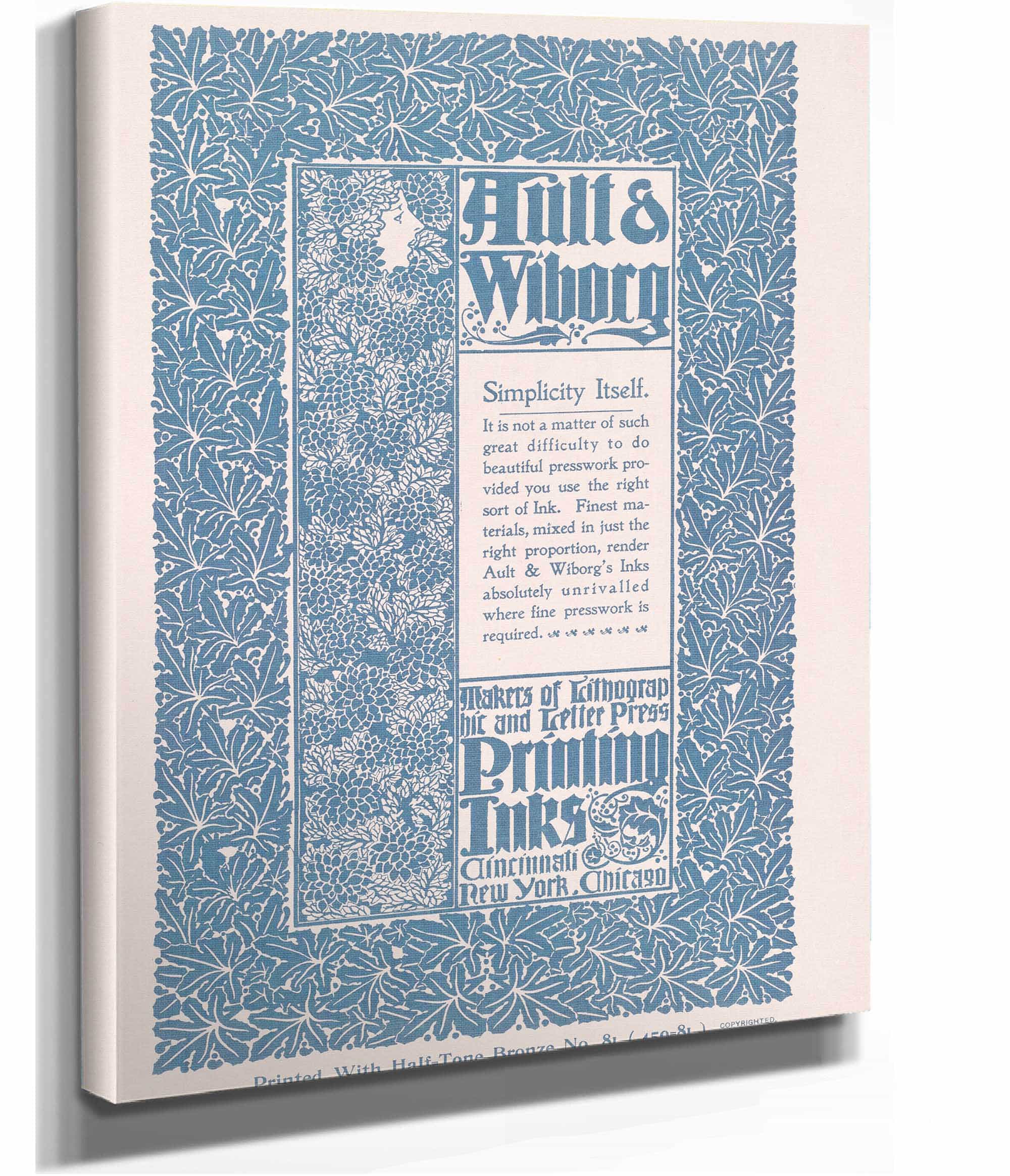 Ault And Wiborg Ad  by Will Bradley - Image 17