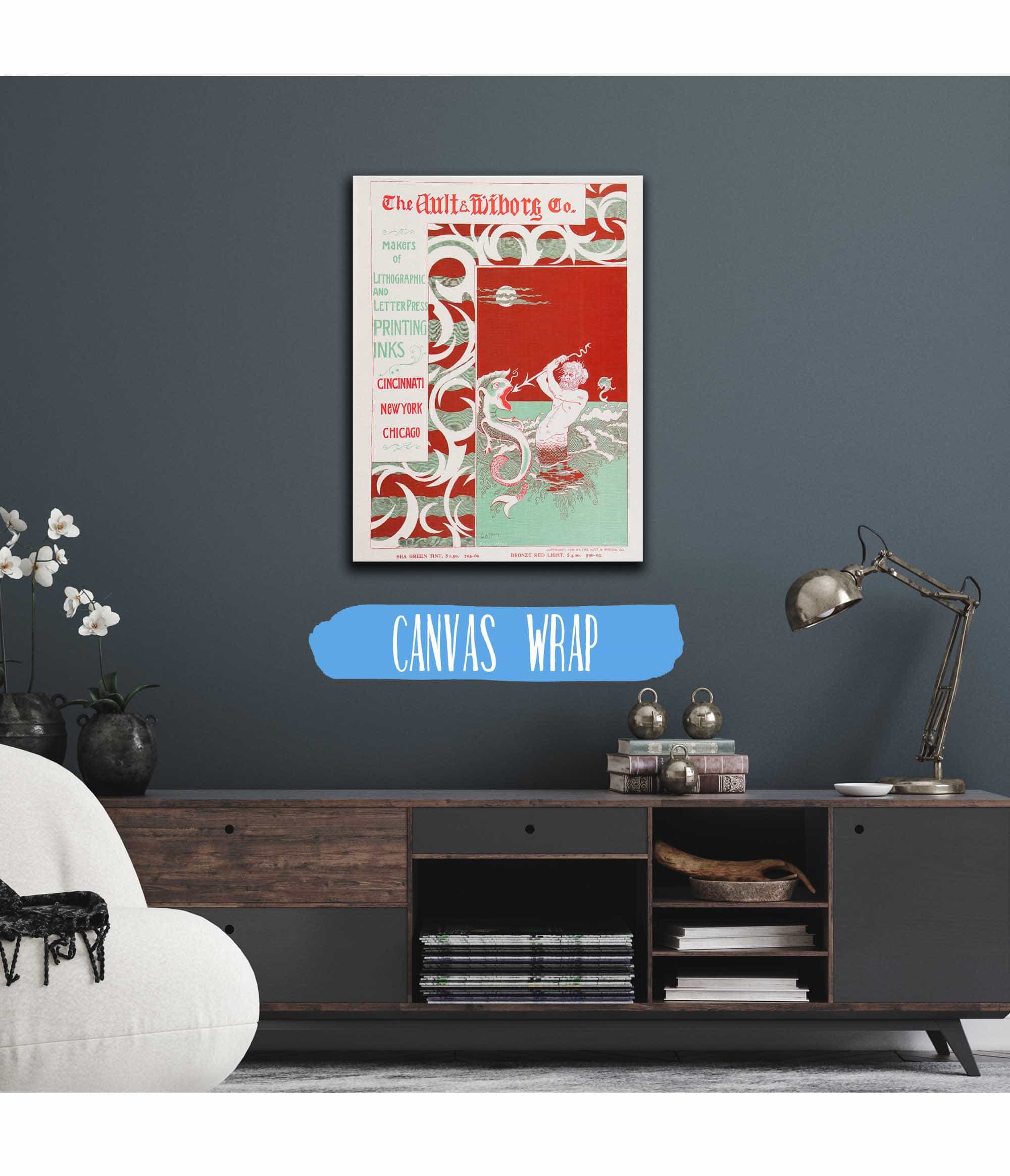 Ault And Wiborg Ad  by Will Bradley - Image 30
