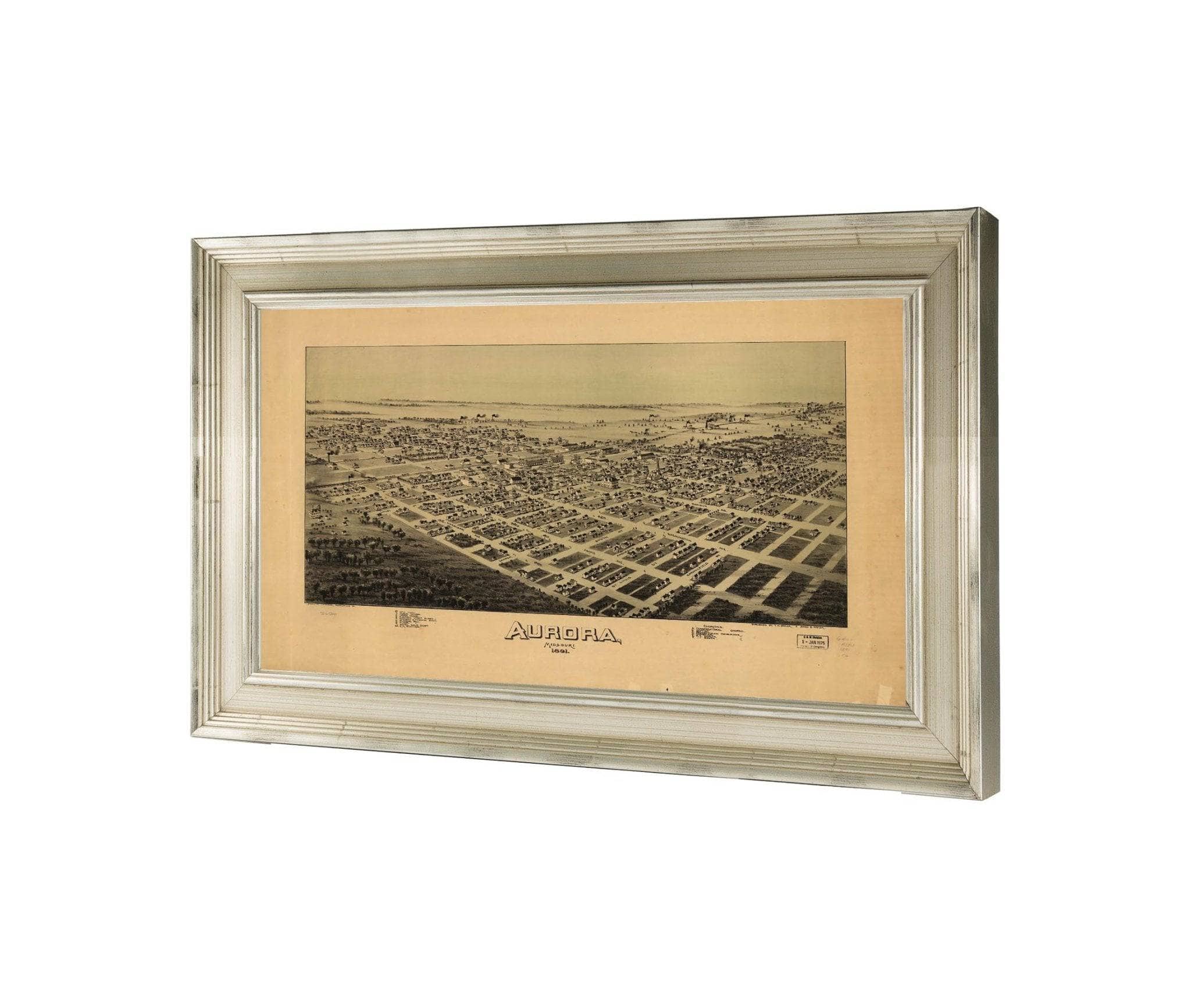 Aurora Missouri 1891 State Of Missourri - Image 3