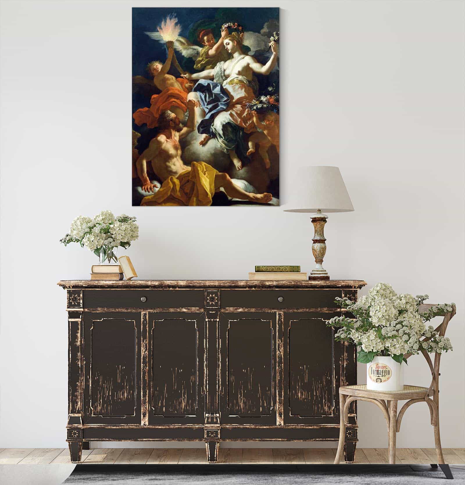 Aurora Taking Leave Of Tithonus by Francesco Solimena - Image 4