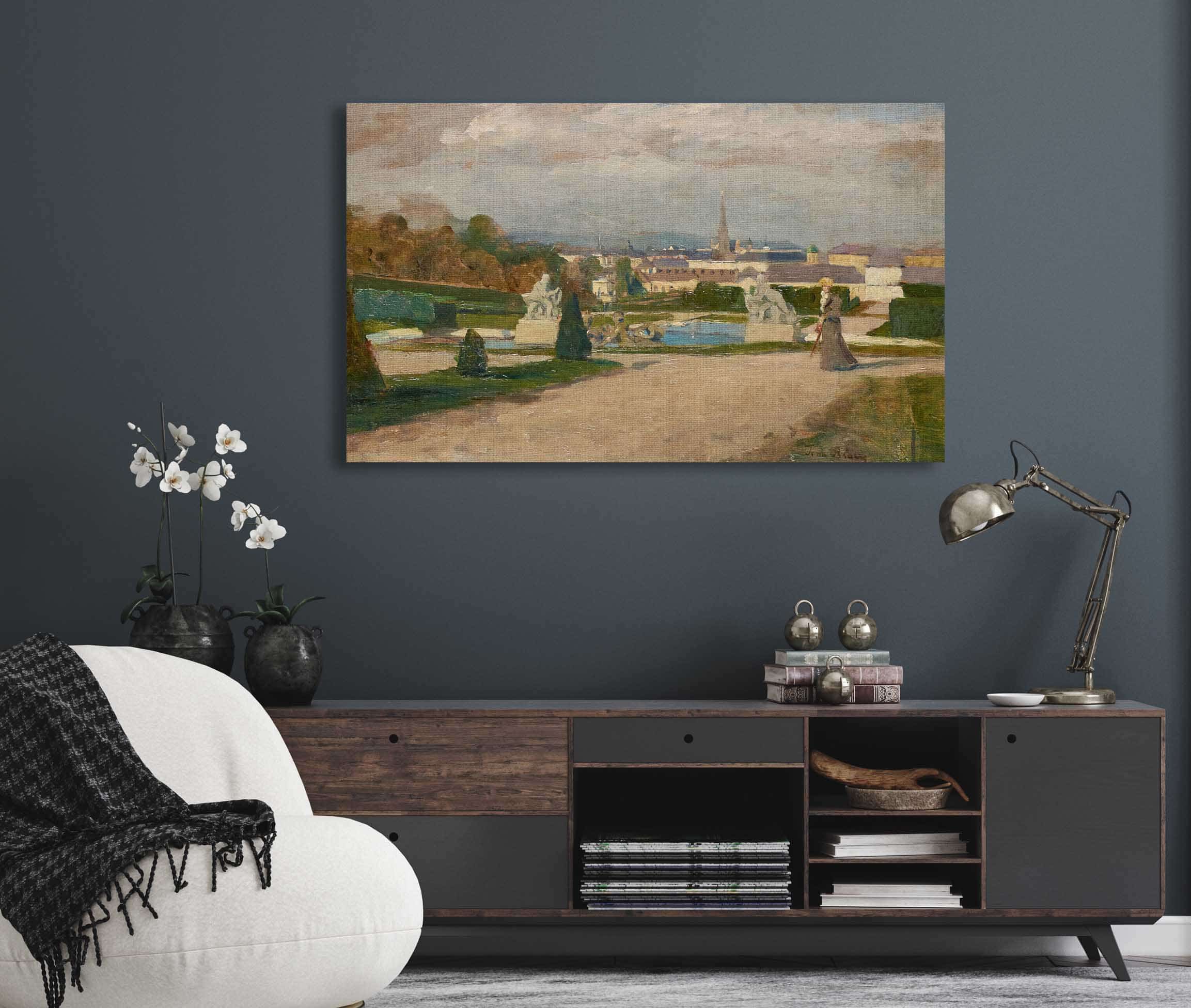 Aus Dem Belvedere by Tina Blau - Image 5