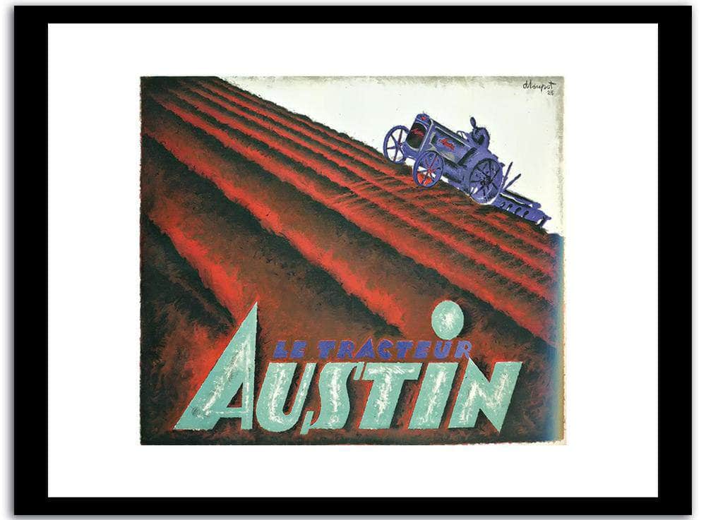 Austin Vintage Poster