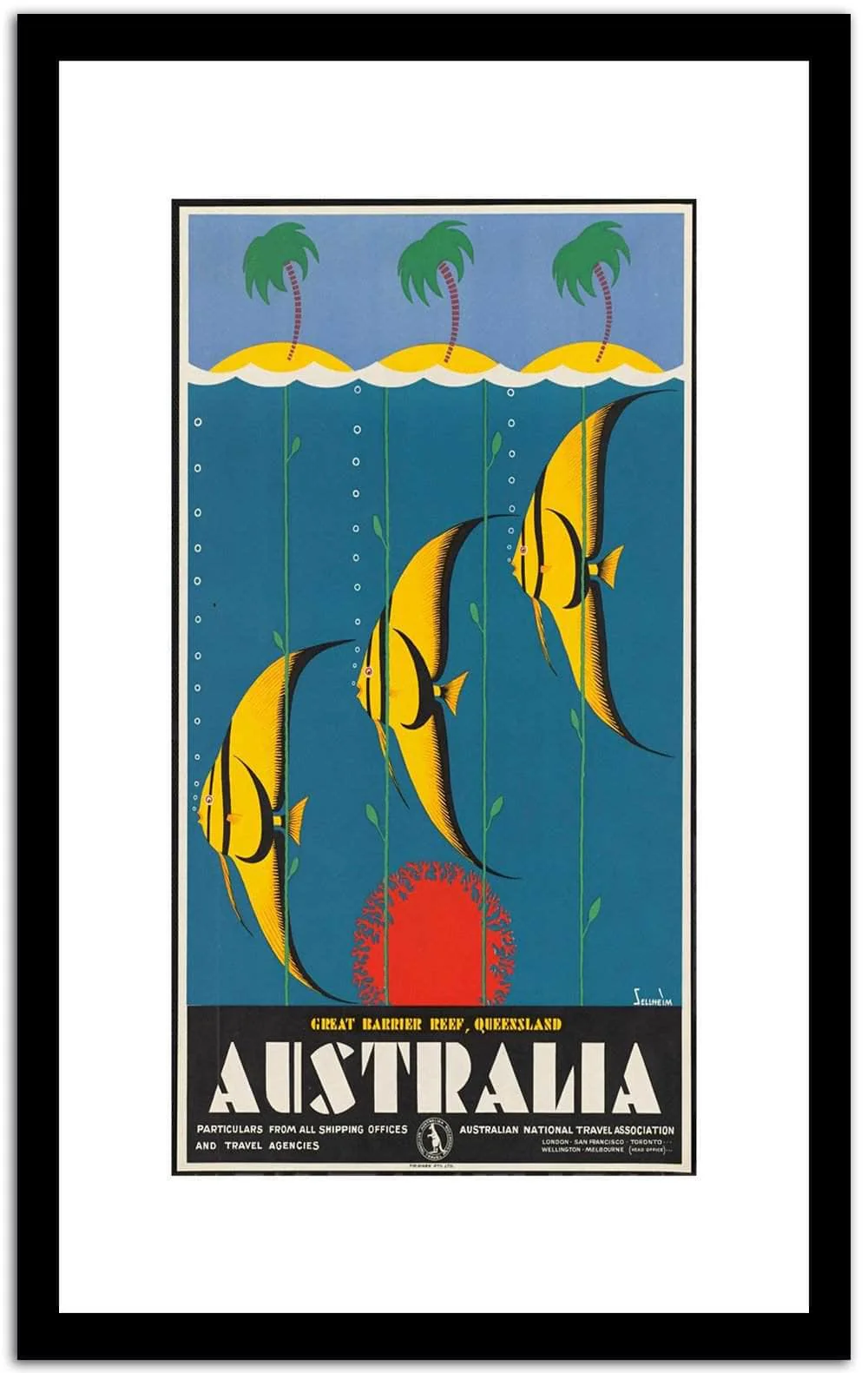 Australia Vintage Posterd