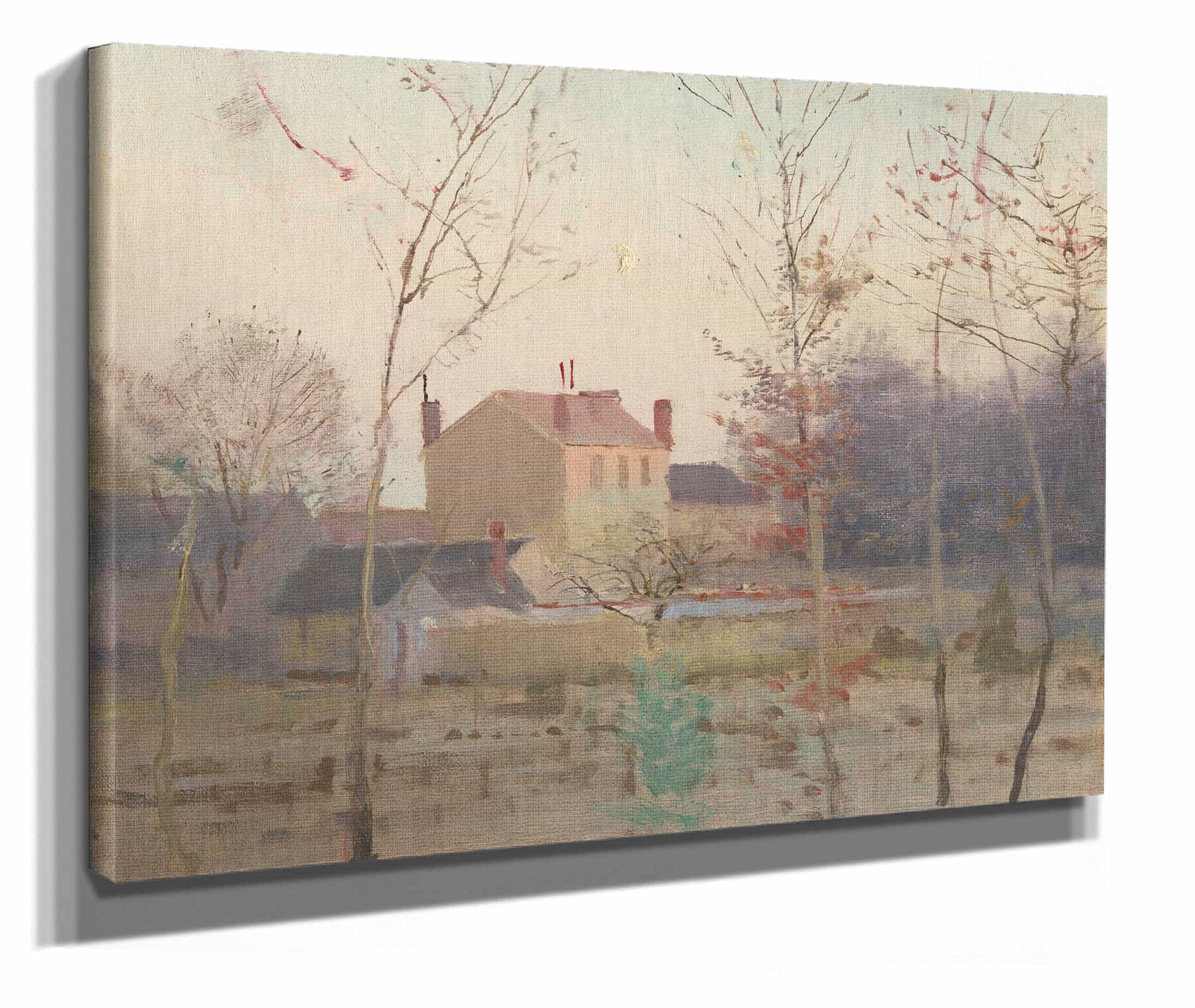 Autumn At The Edge Of A City by Ladislav Mednyanszky