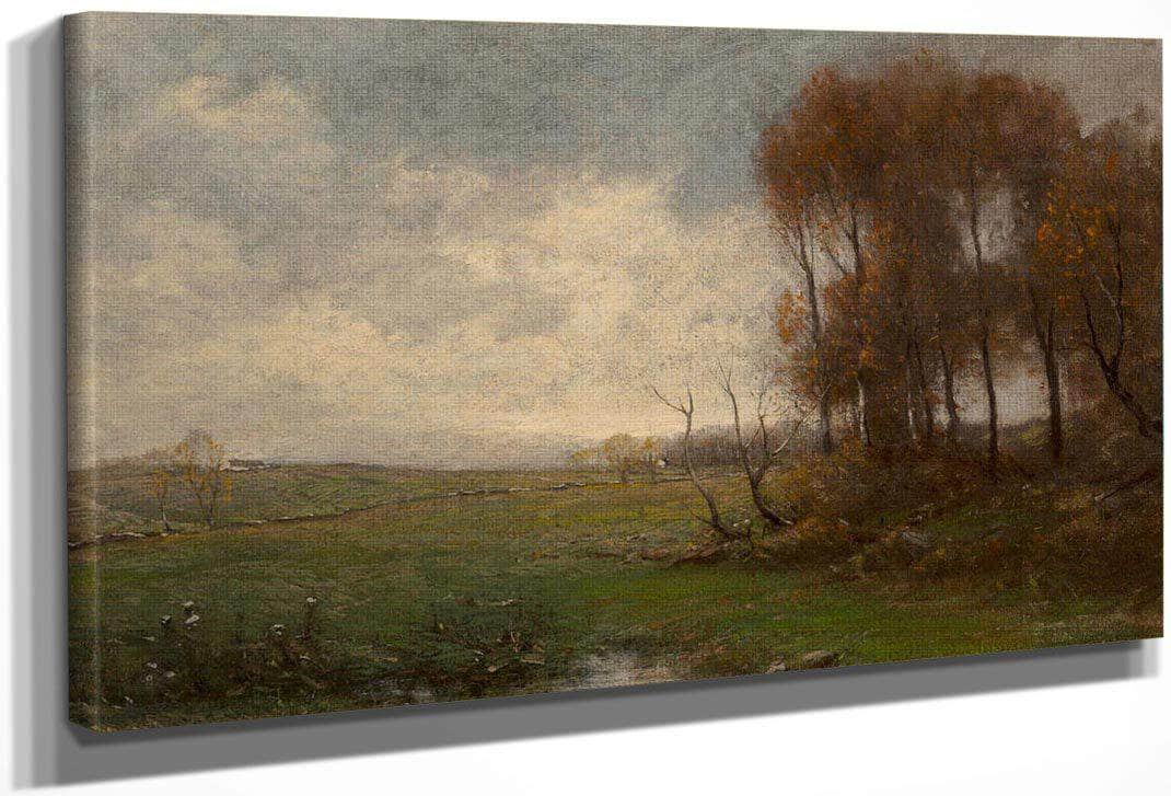 Autumn At The Farm By George Turner