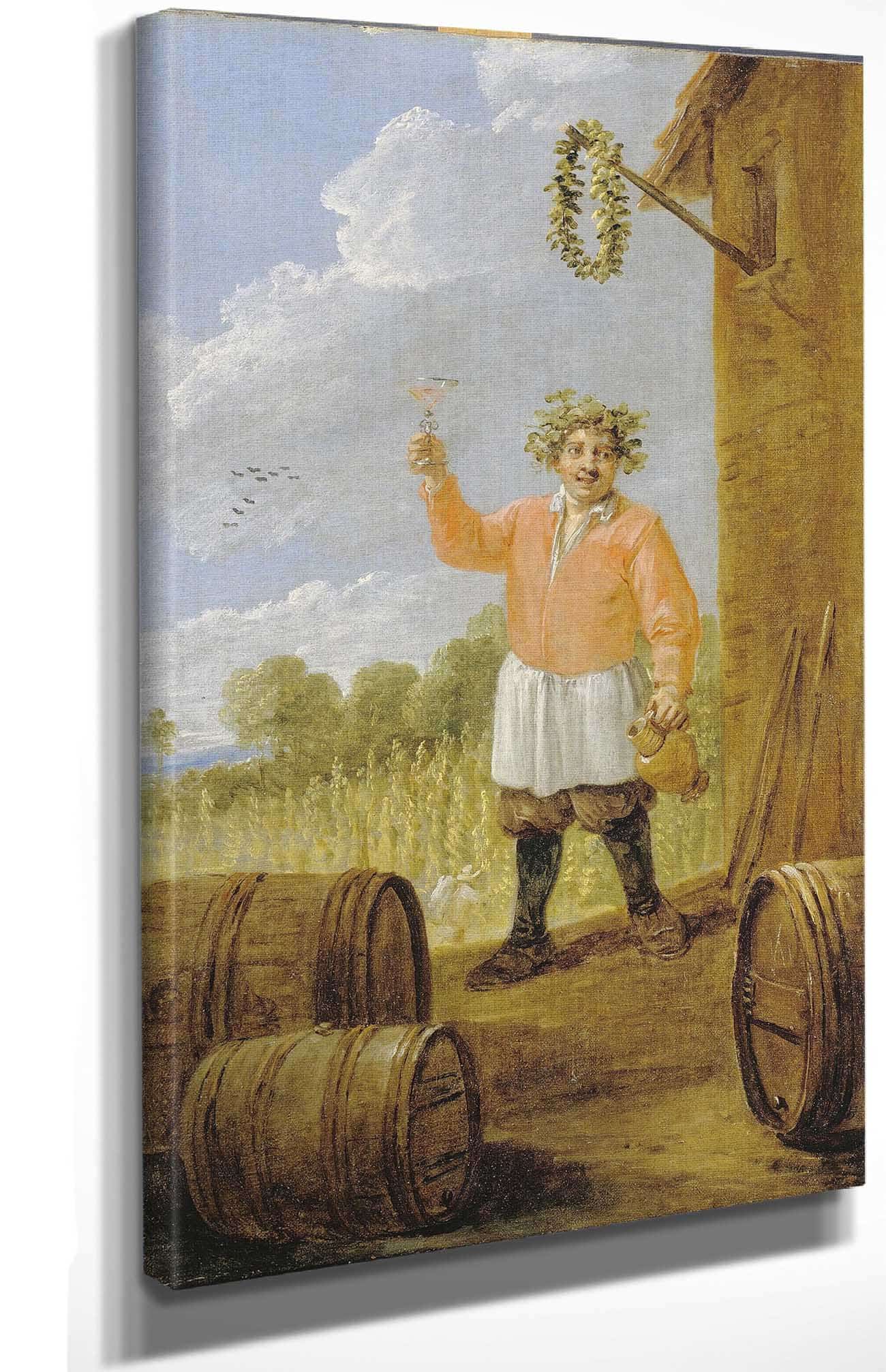 Autumn by David Teniers The Younger - Image 4