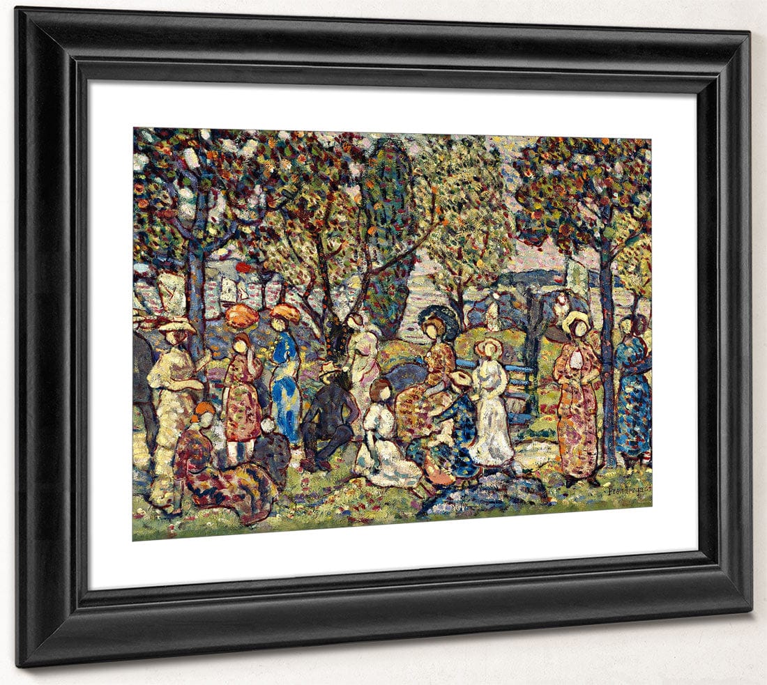 Autumn Festival By Maurice Brazil Prendergast - Image 4