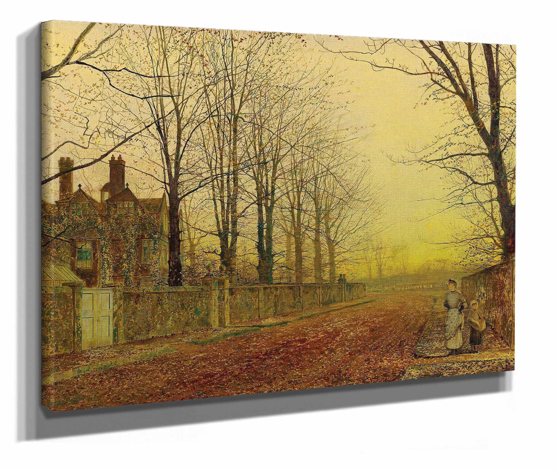 Autumn Glory by John Atkinson Grimshaw - Image 2