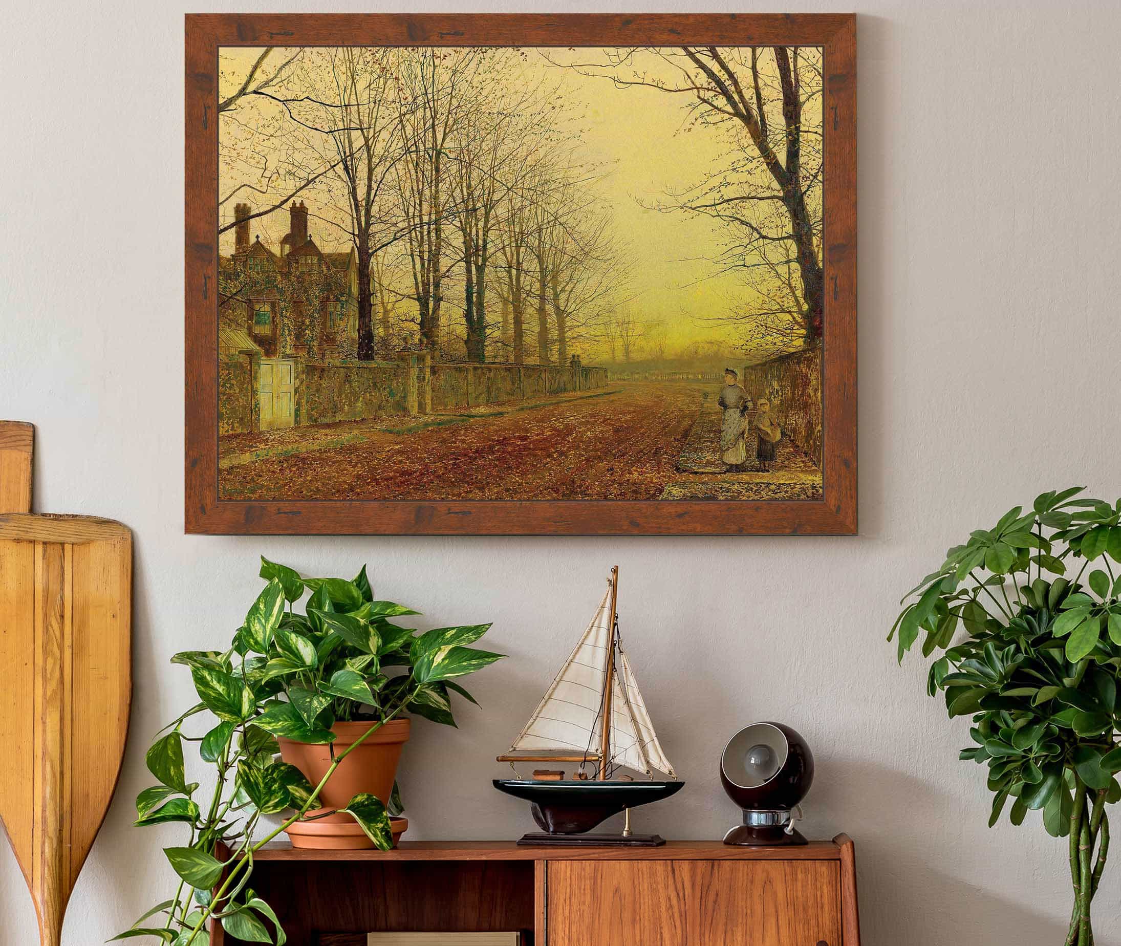 Autumn Glory by John Atkinson Grimshaw - Image 3