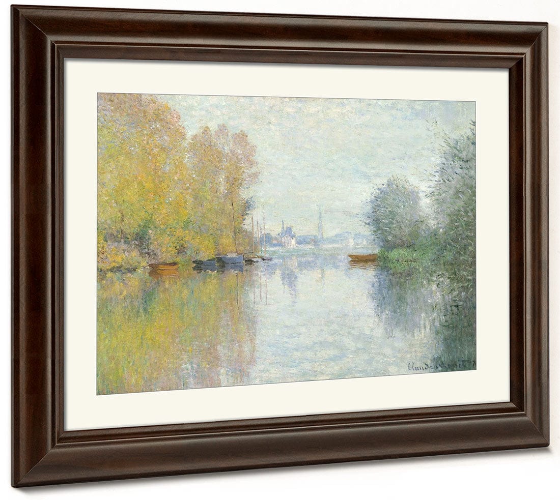 Autumn On The Seine, Argenteuil (Automne Sur La Seine, Argenteuil) By Claude Monet - Image 3