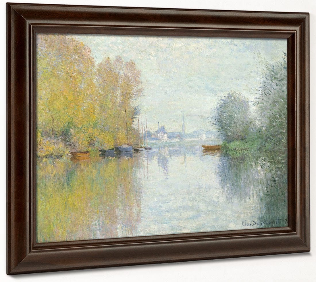 Autumn On The Seine, Argenteuil (Automne Sur La Seine, Argenteuil) By Claude Monet - Image 4