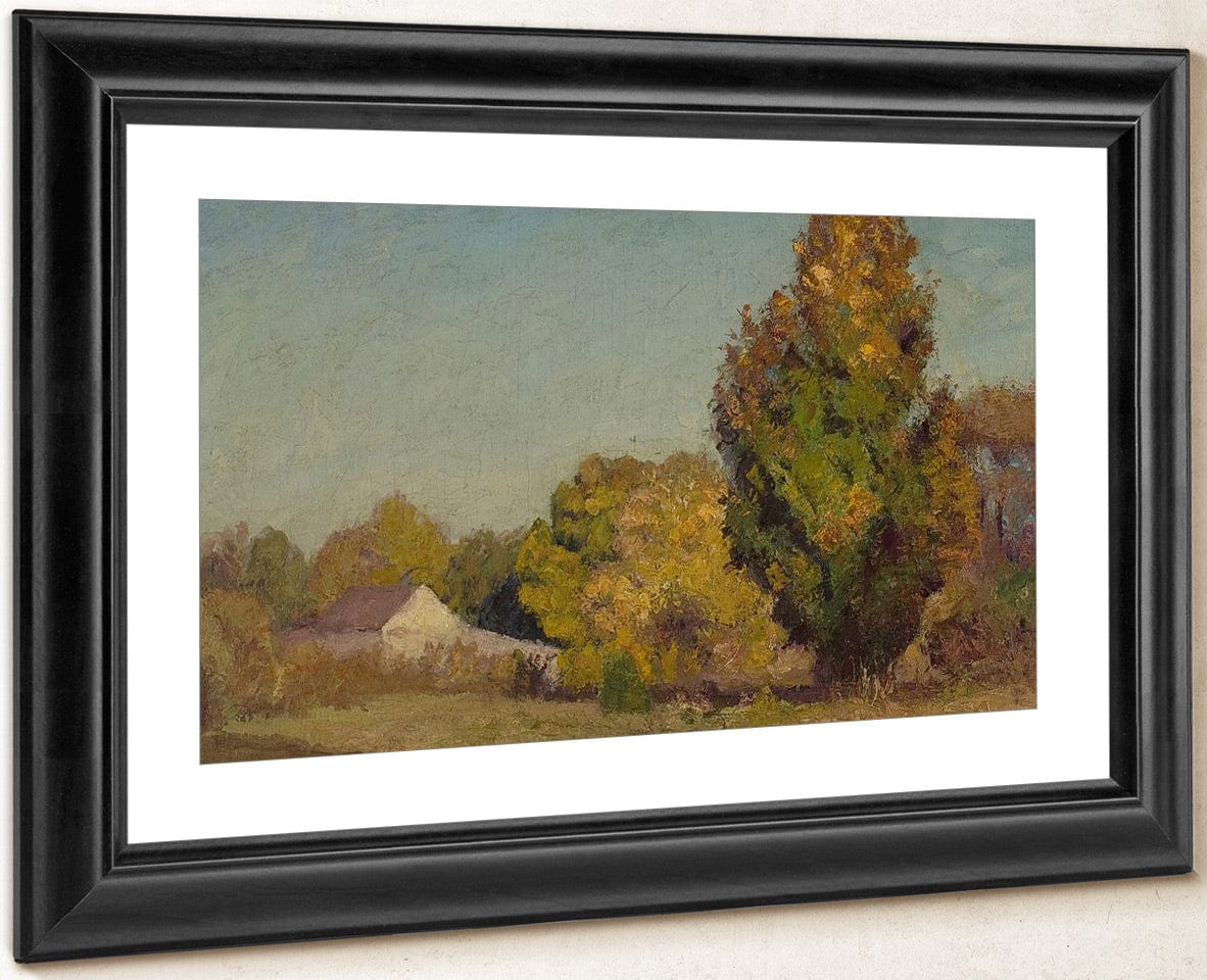 Autumn Scene By Theodore Clement Steele - Image 4