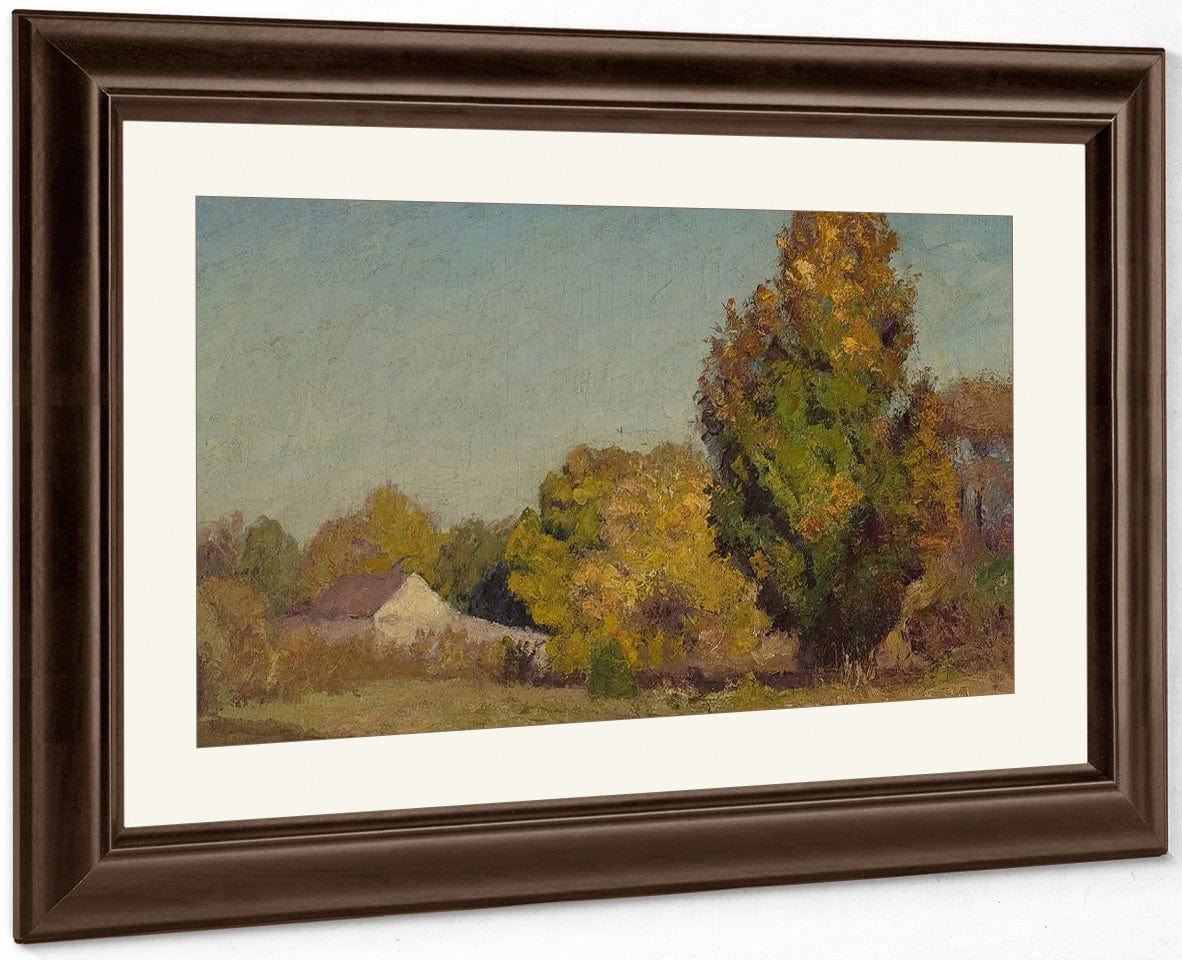 Autumn Scene By Theodore Clement Steele - Image 5