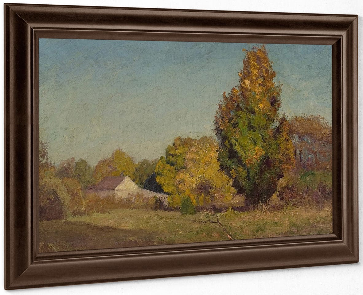 Autumn Scene By Theodore Clement Steele - Image 6