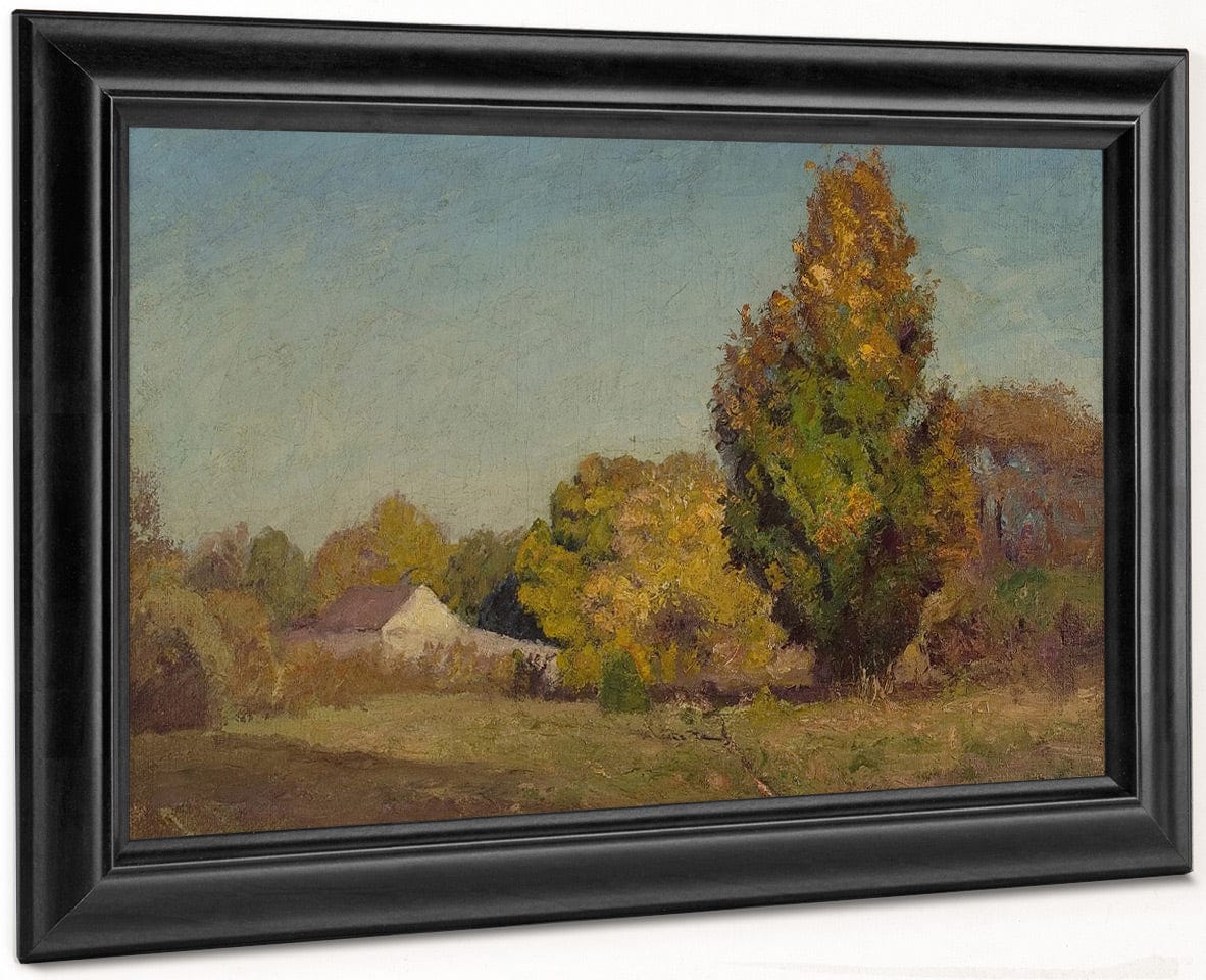 Autumn Scene By Theodore Clement Steele - Image 8