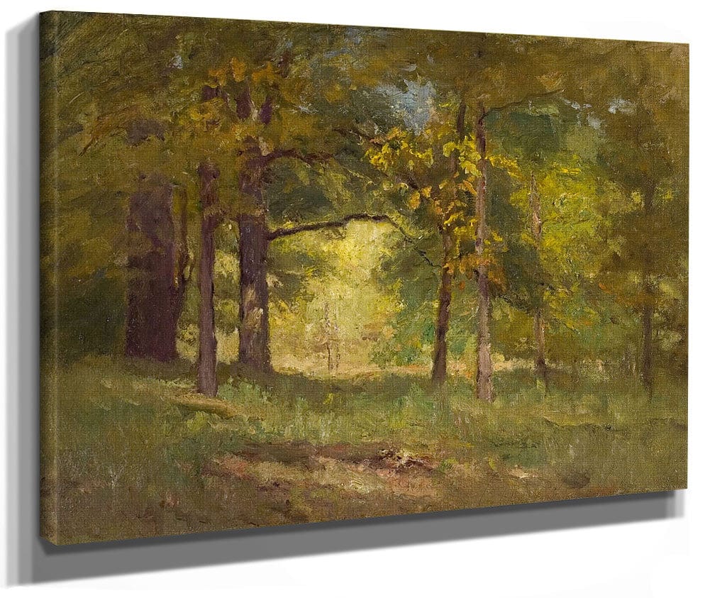 Autumn Words (Forest Interiors) By Theodore Clement Steele