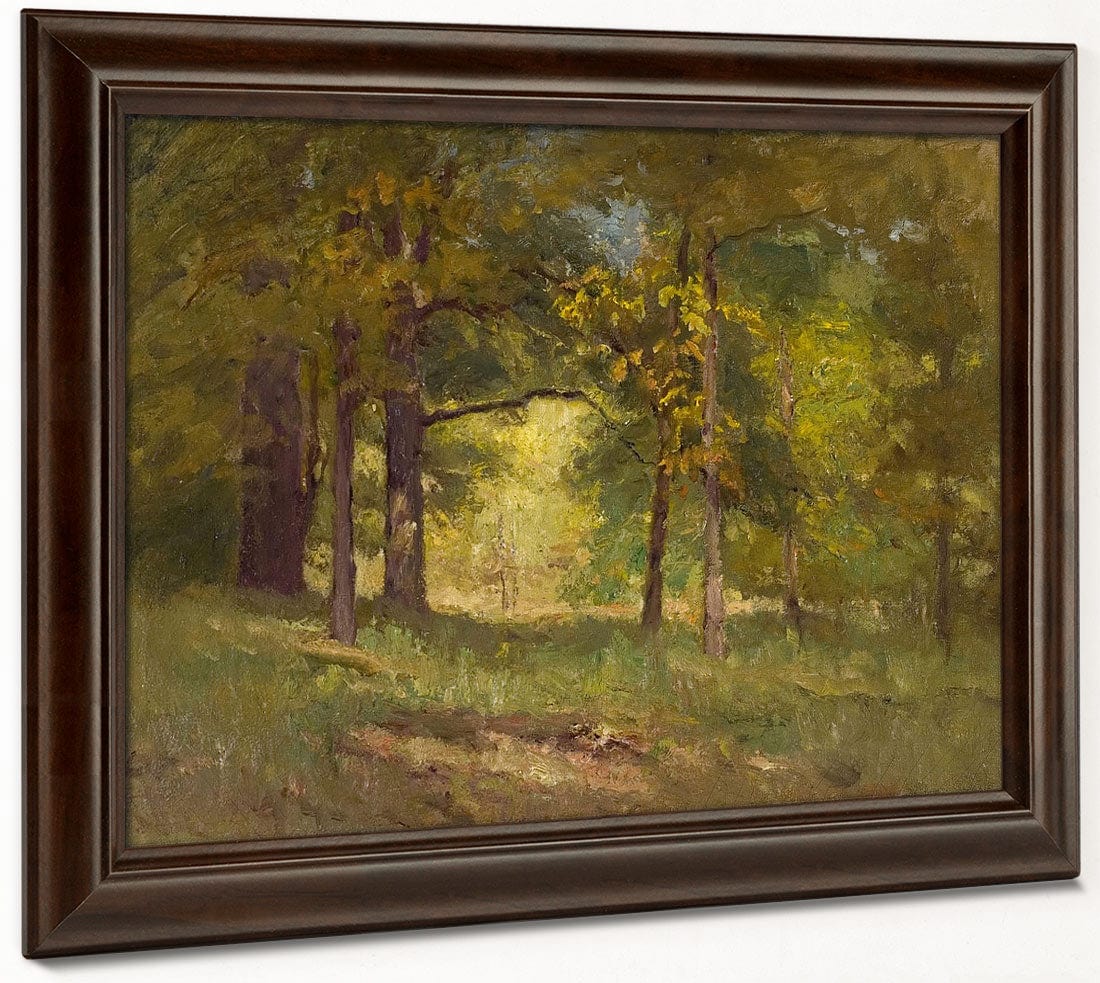 Autumn Words (Forest Interiors) By Theodore Clement Steele - Image 4