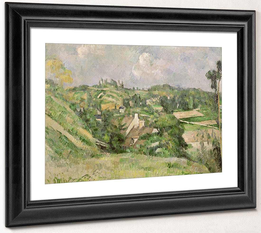 Auvers Sur Oise, Seen From The Val Harme By Paul Cezanne - Image 2