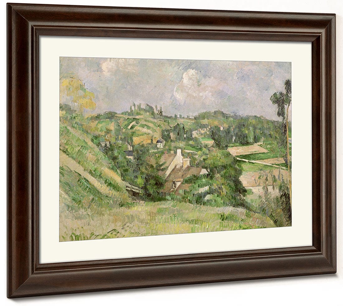 Auvers Sur Oise, Seen From The Val Harme By Paul Cezanne - Image 3