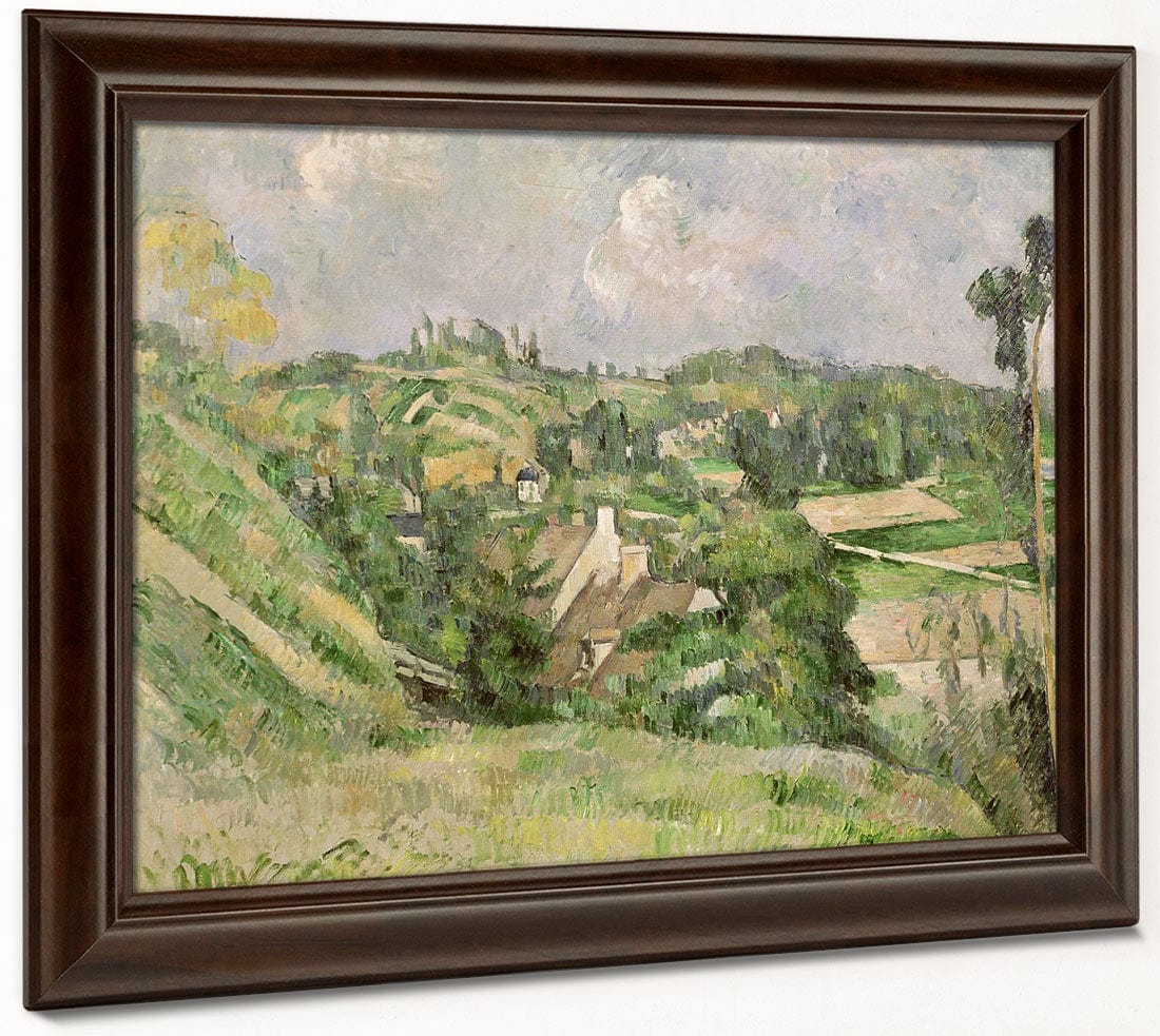 Auvers Sur Oise, Seen From The Val Harme By Paul Cezanne - Image 4