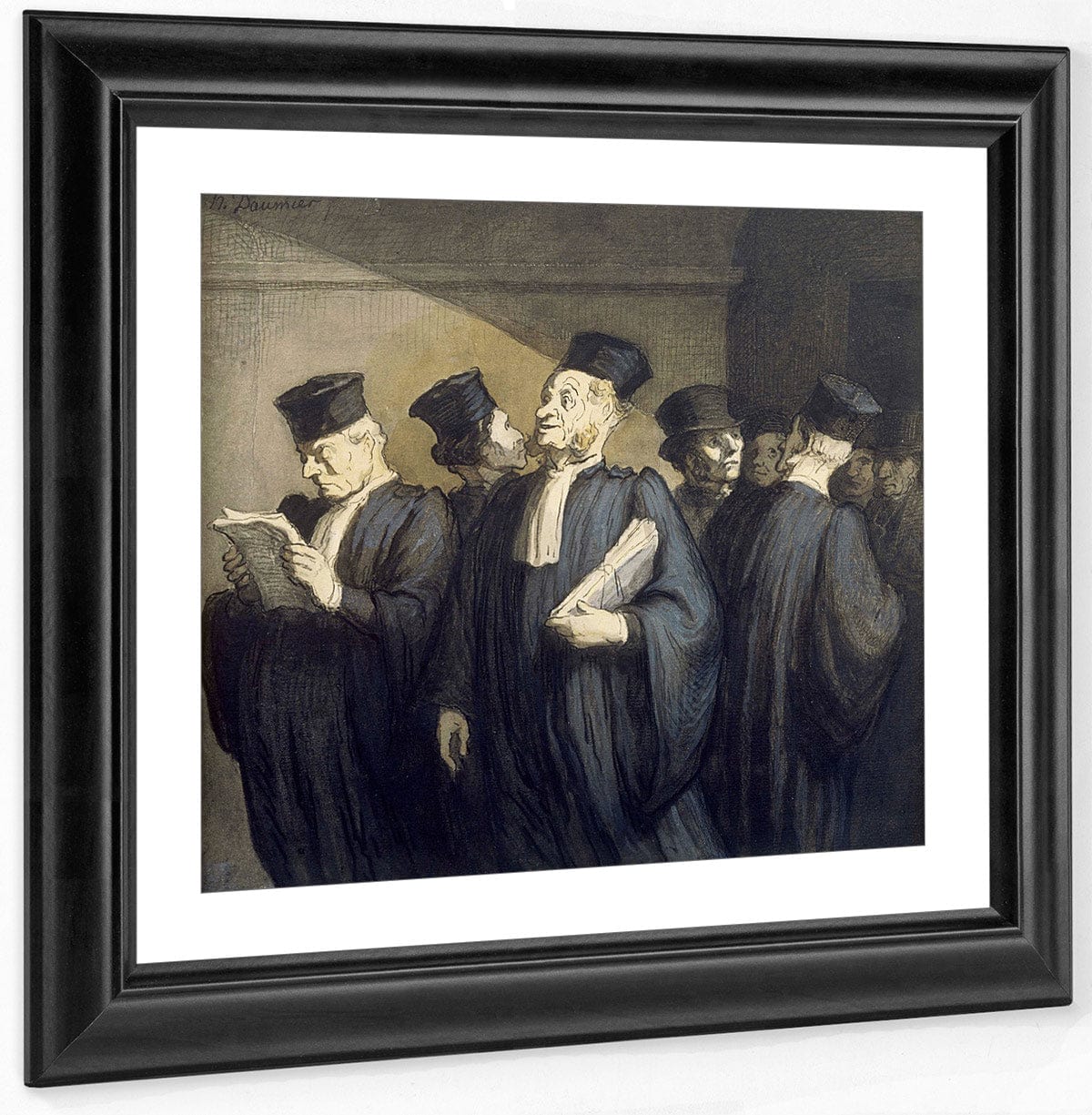 Avant L'audience By Honore Daumier - Image 2
