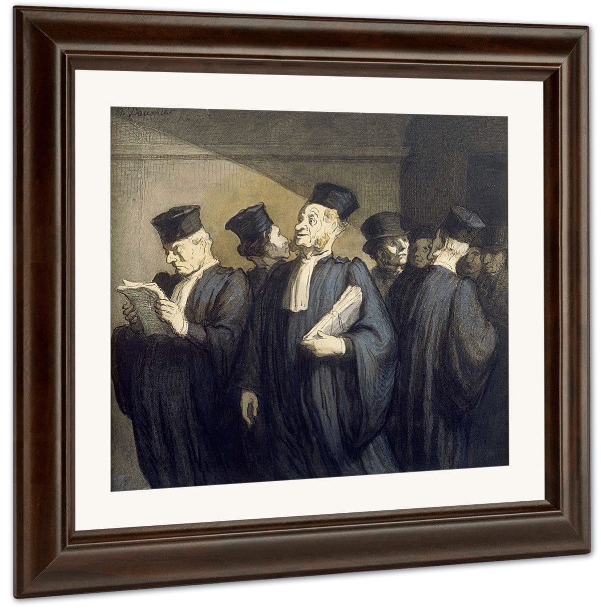 Avant L'audience By Honore Daumier - Image 3