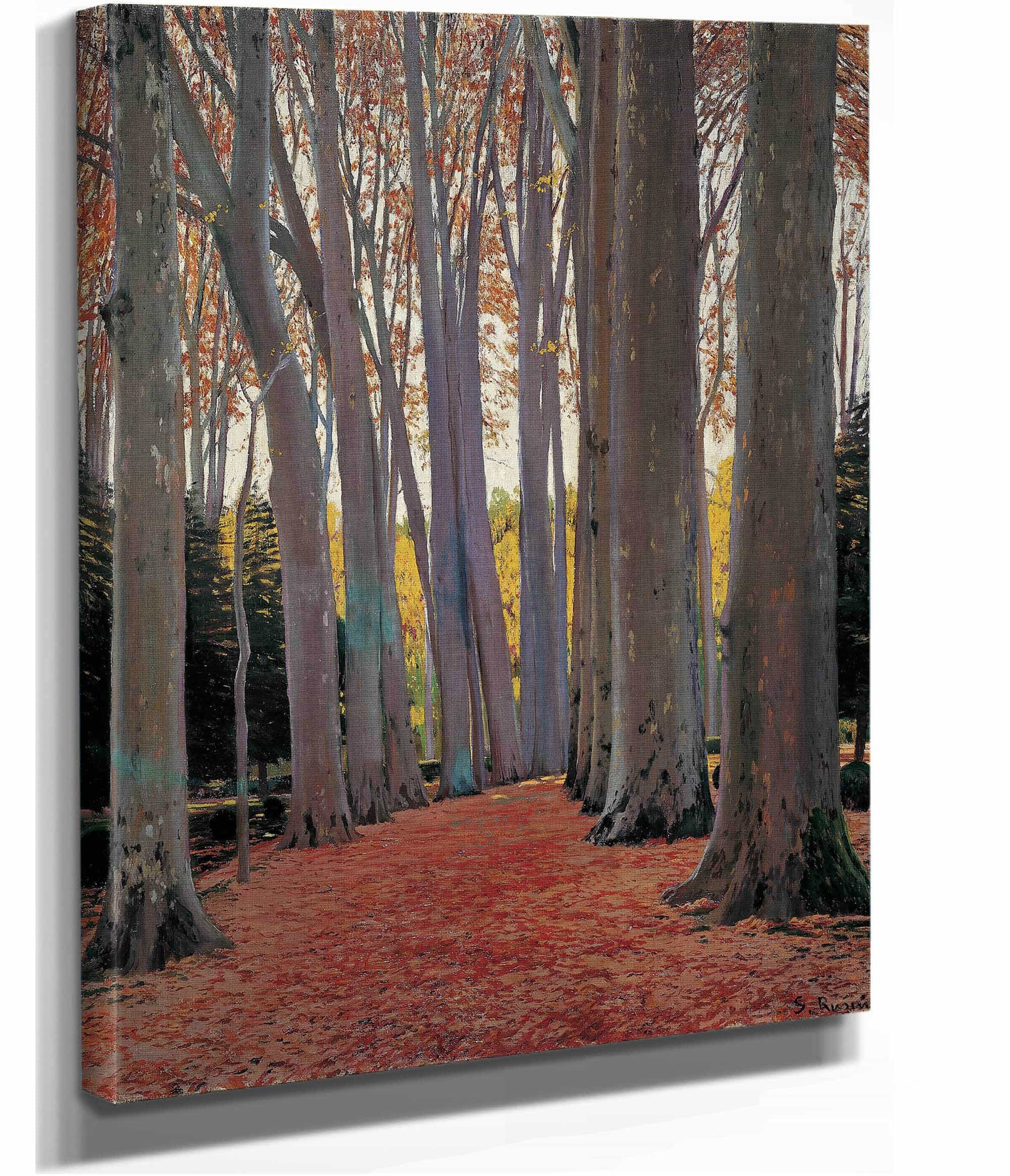 Avenue Of Plane Trees by Santiago Rusinol - Image 2