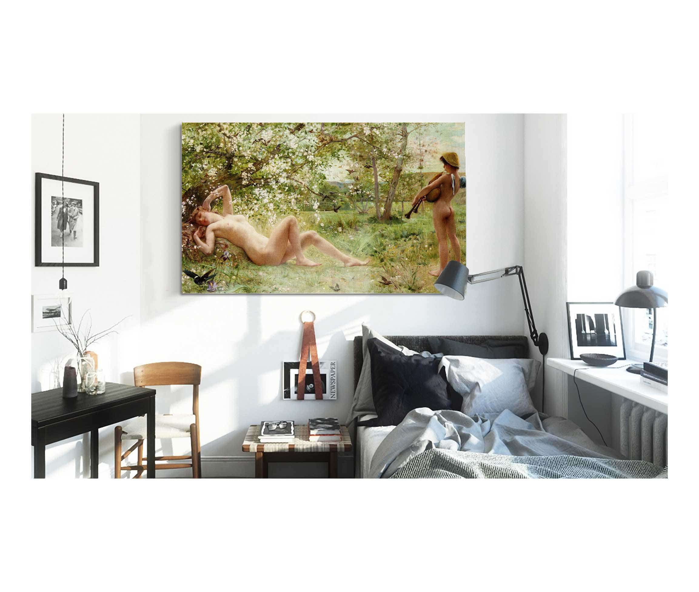 Awakening Spring by Luc Olivier Merson - Image 3