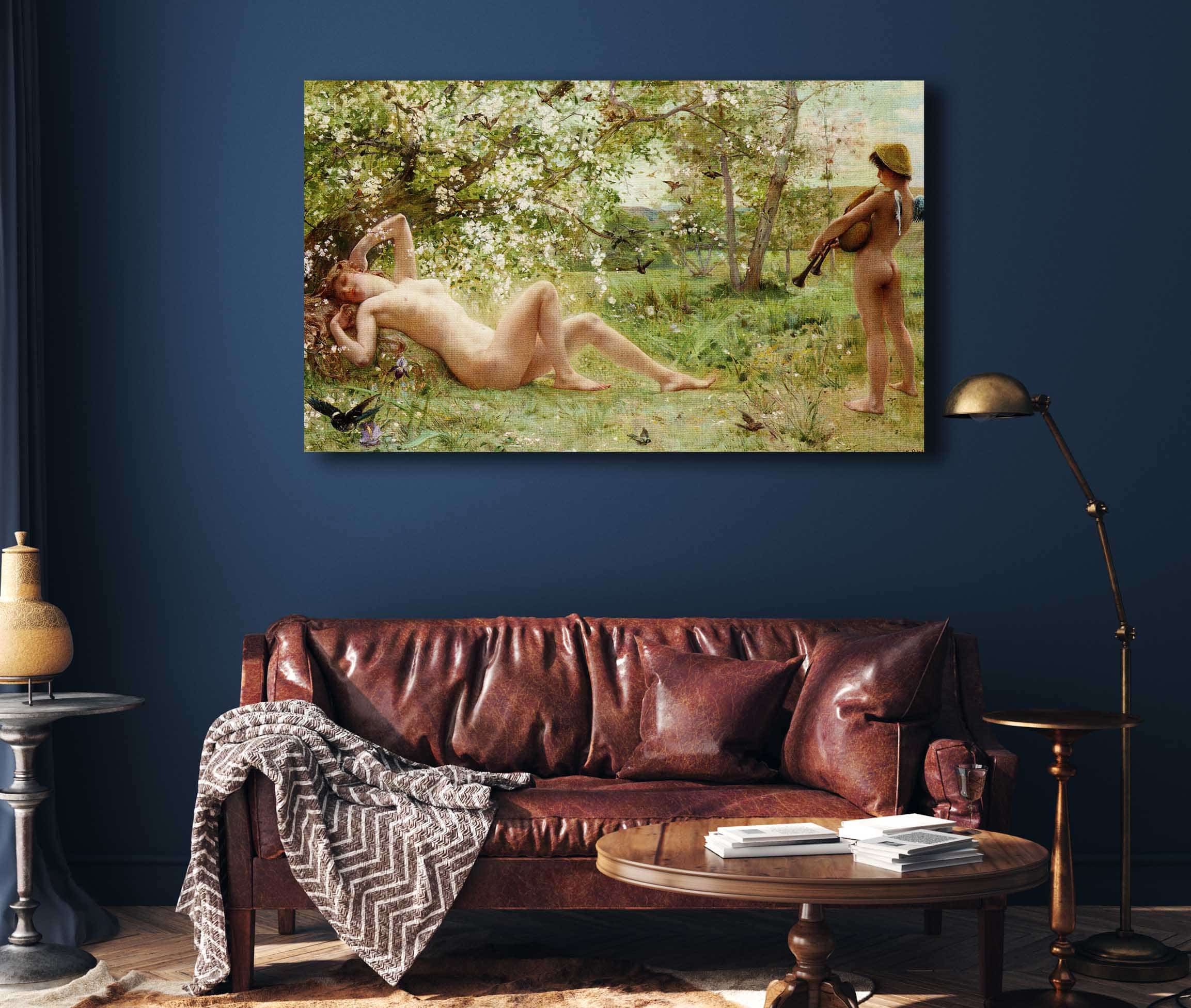 Awakening Spring by Luc Olivier Merson - Image 4