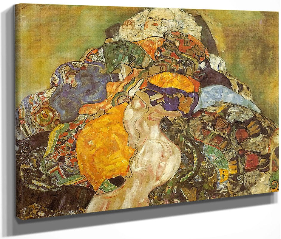 Baby By Gustav Klimt