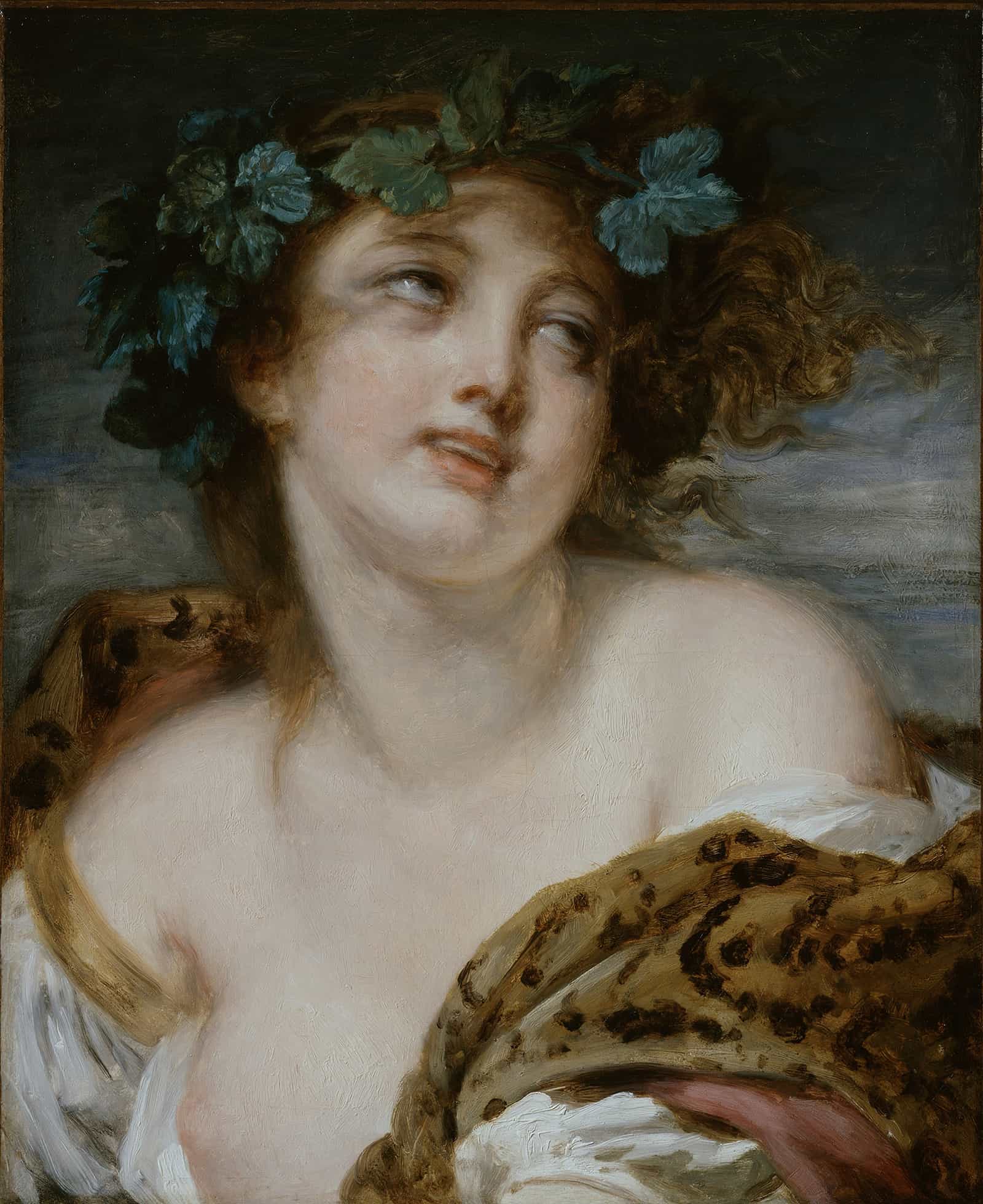 Bacchante Probably S by Jean Baptiste Greuze - Image 2