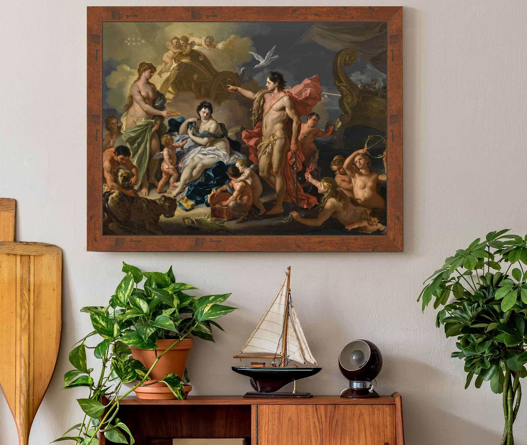Bacchus And Ariadne by Francesco Solimena - Image 3