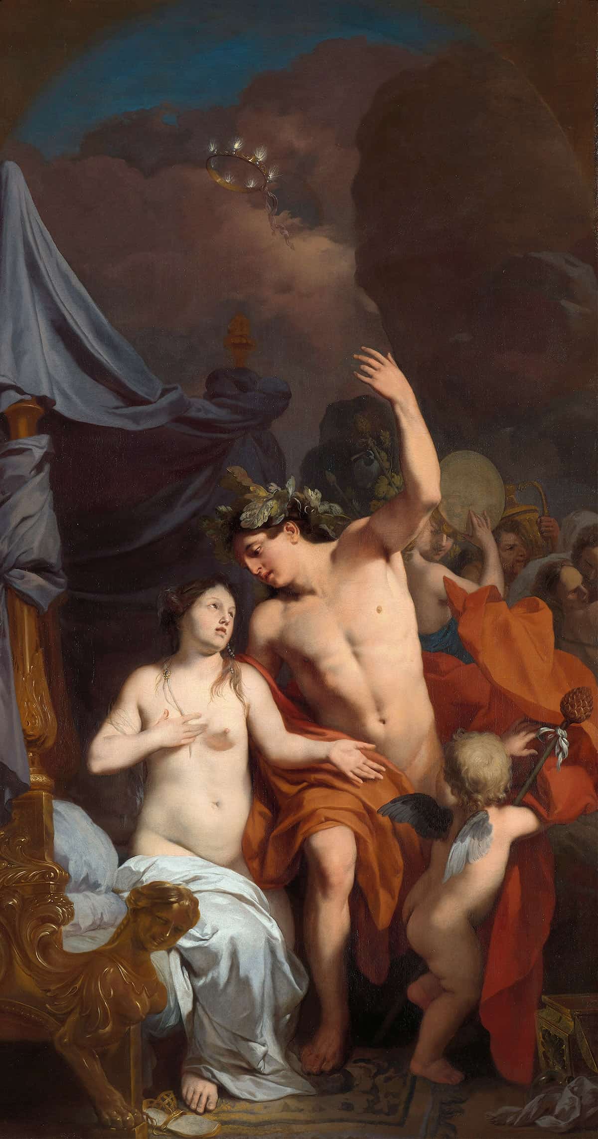 Bacchus And Ariadne  by Gerard De Lairesse - Image 3