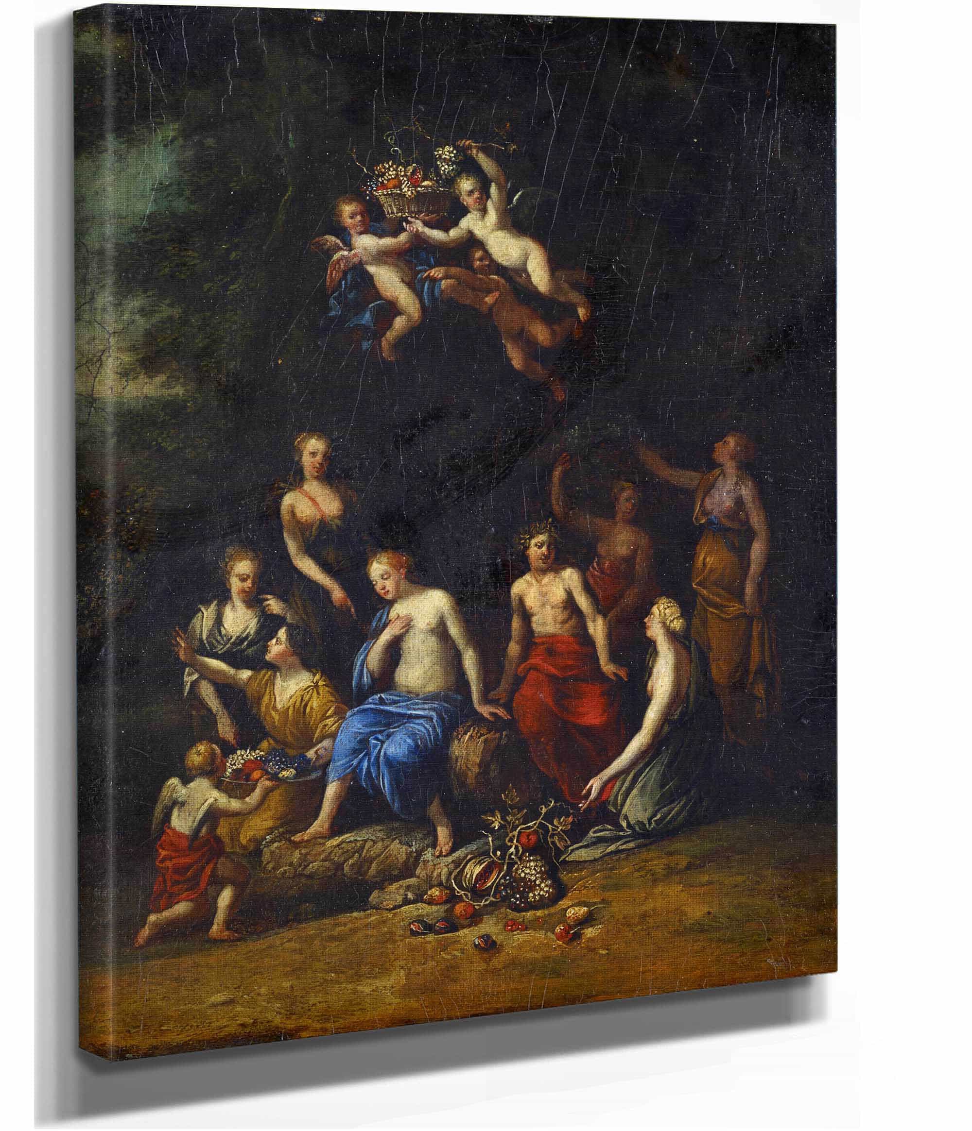 Bacchus And Pomone by Gerard De Lairesse - Image 2