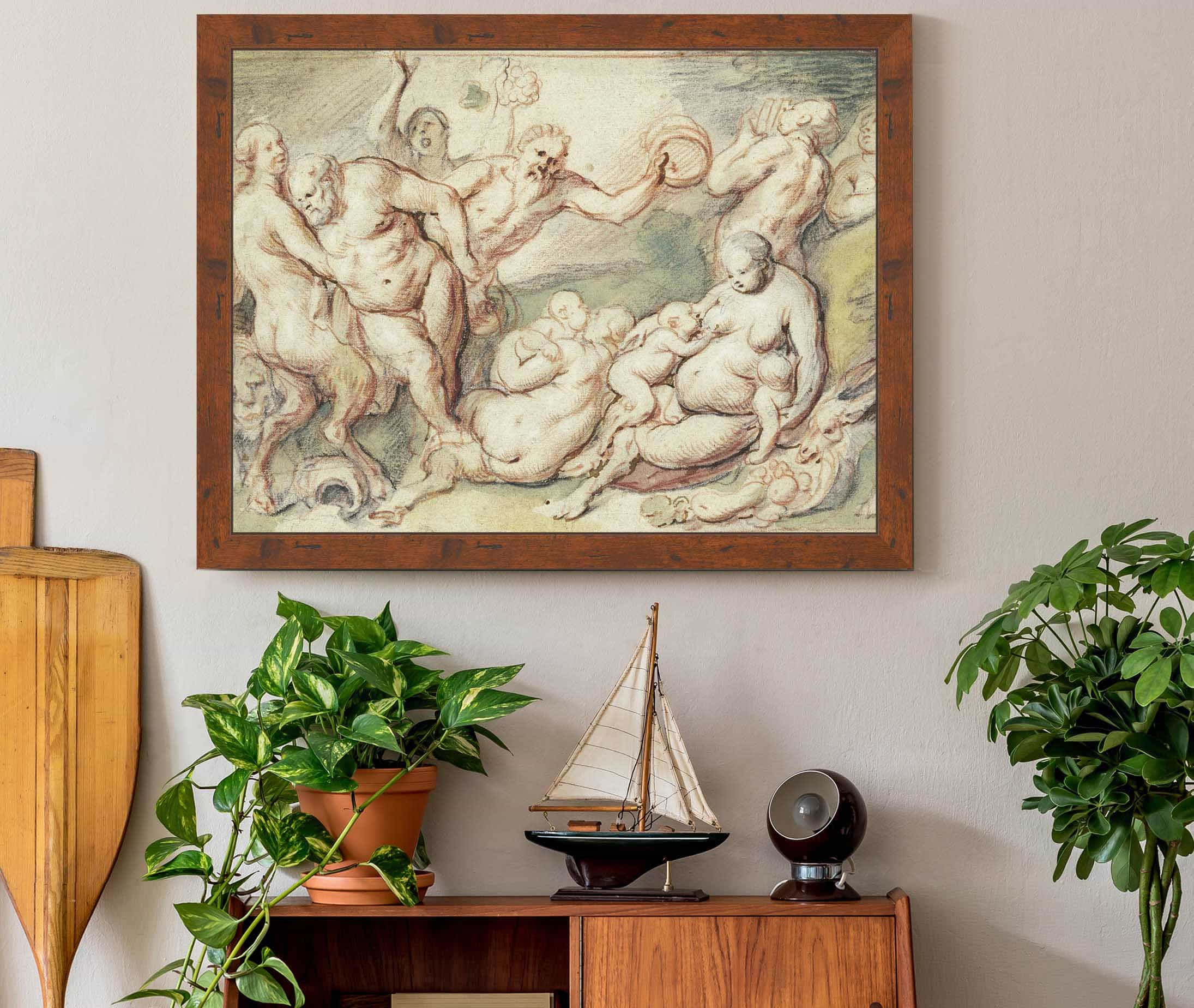 Bachanalia by Jacob Jordaens - Image 3