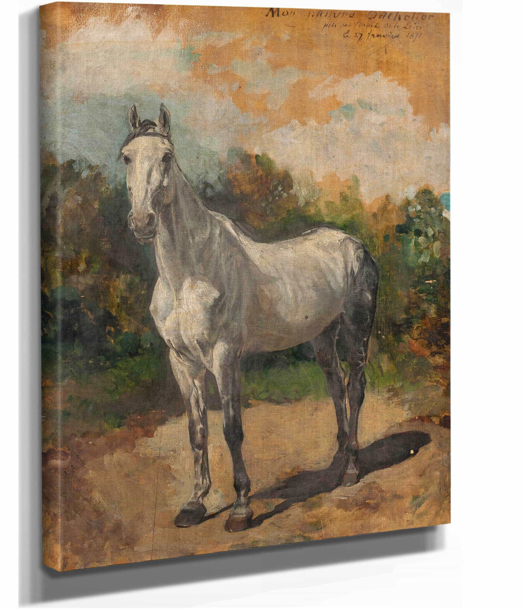 Bachelier Cheval De Lartiste by Ernest Meissonier - Image 2