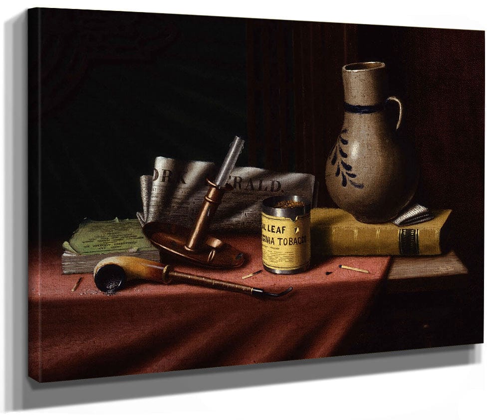 Bachelor's Table By William Michael Harnett