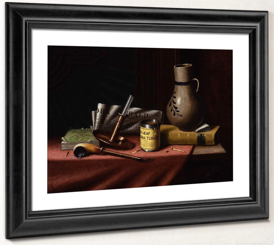 Bachelor's Table By William Michael Harnett - Image 2