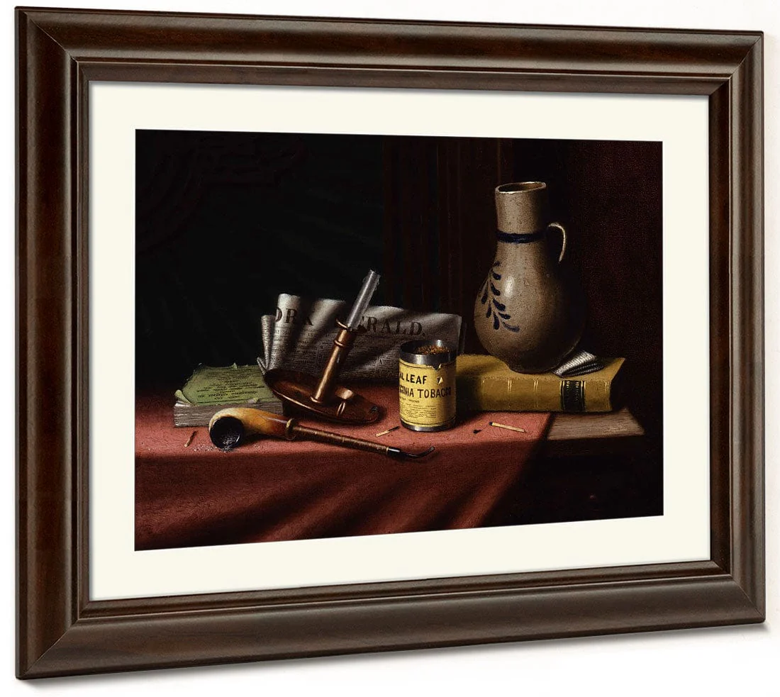 Bachelor's Table By William Michael Harnett - Image 3